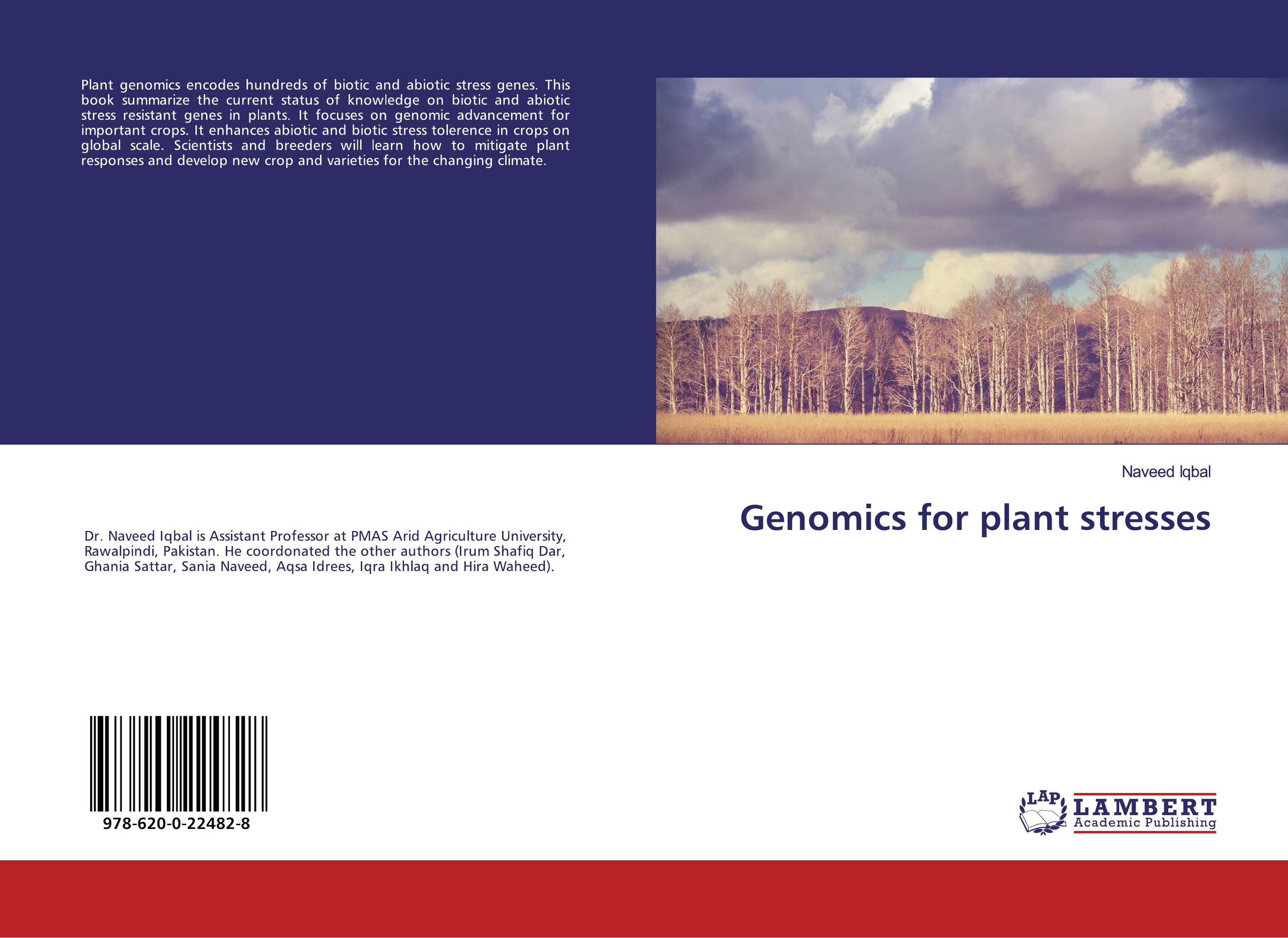 Genomics for plant stresses..