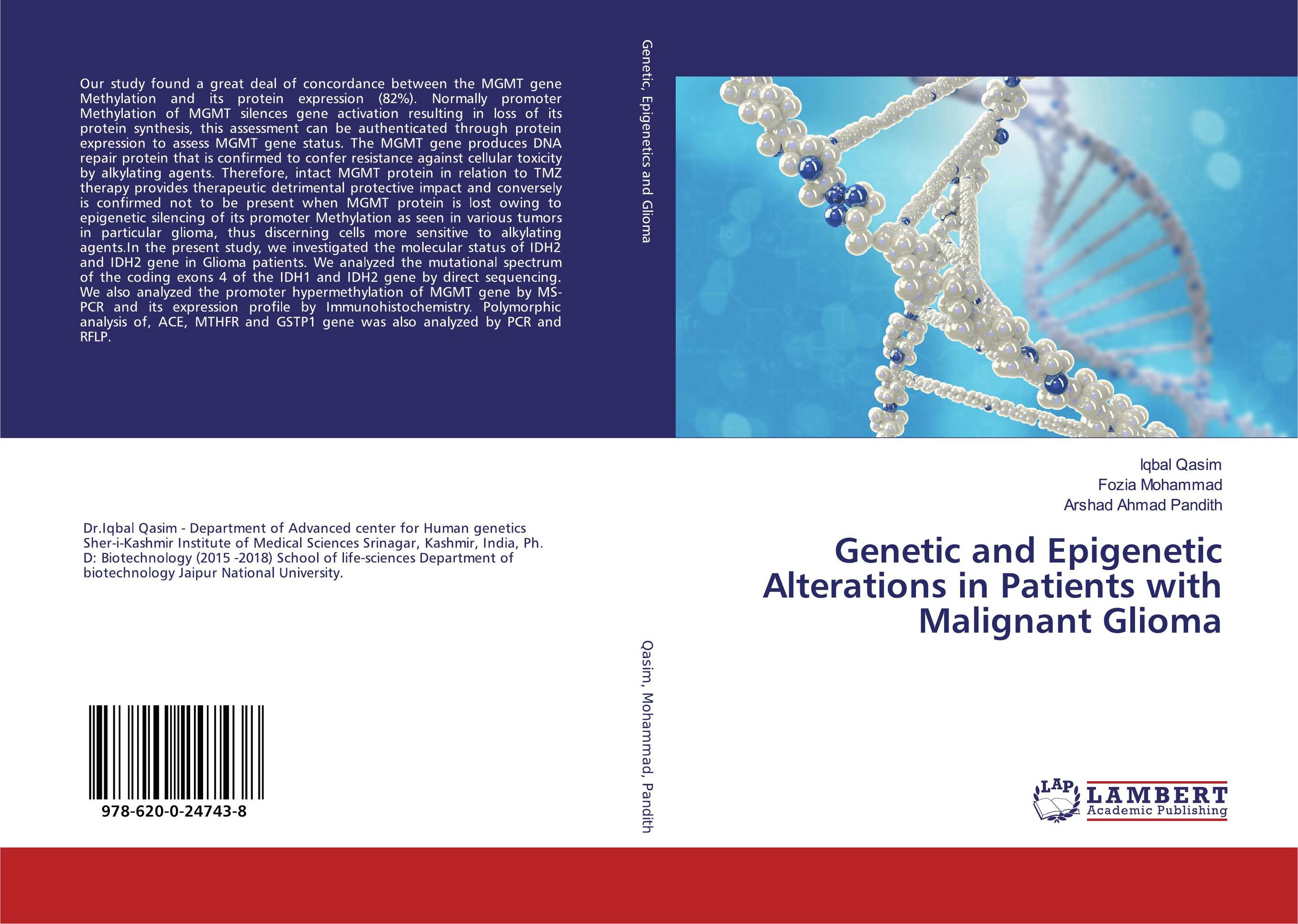 Genetic and Epigenetic Alterations in Patients with Malignant Glioma..