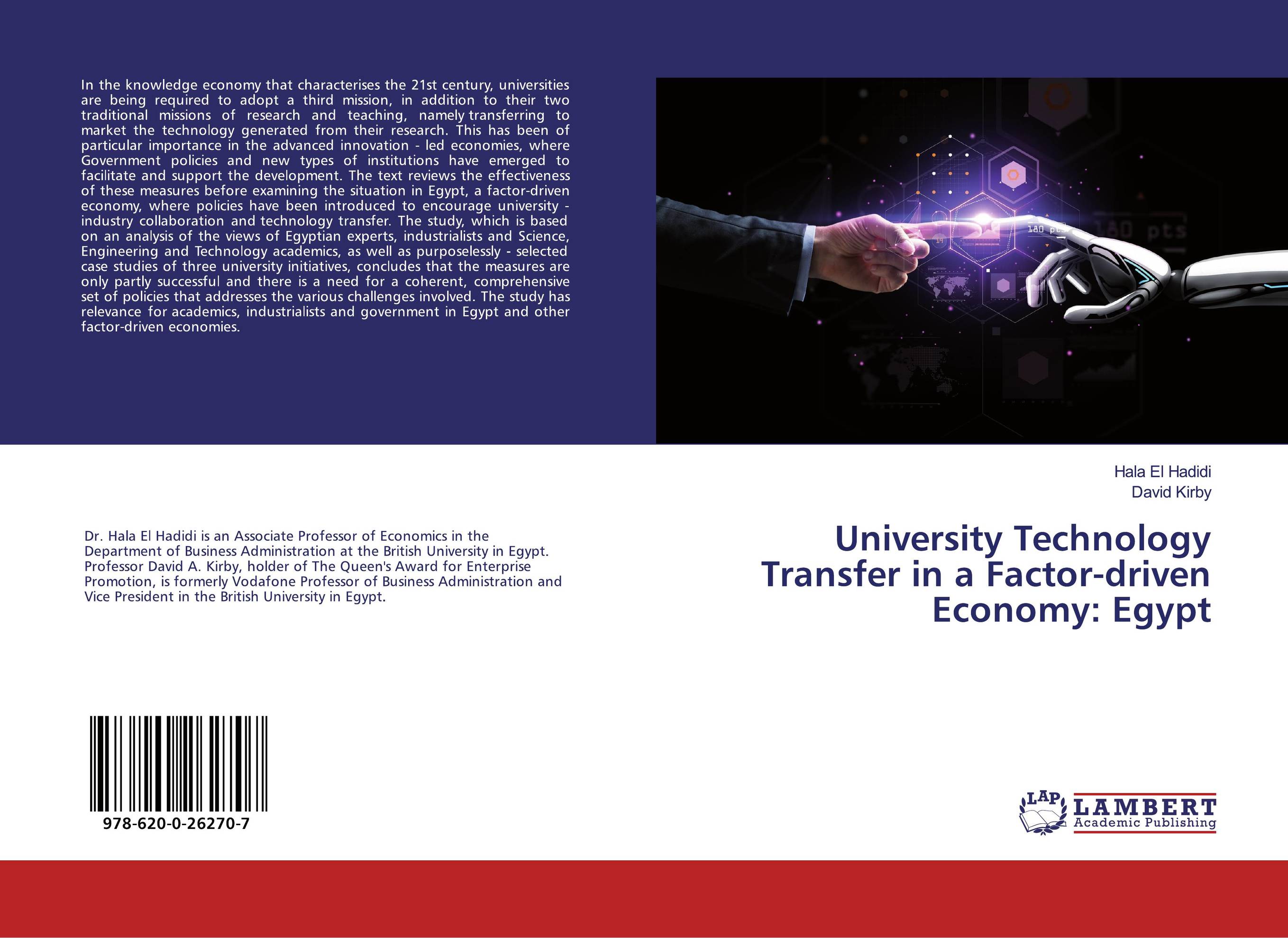 University Technology Transfer in a Factor-driven Economy: Egypt..
