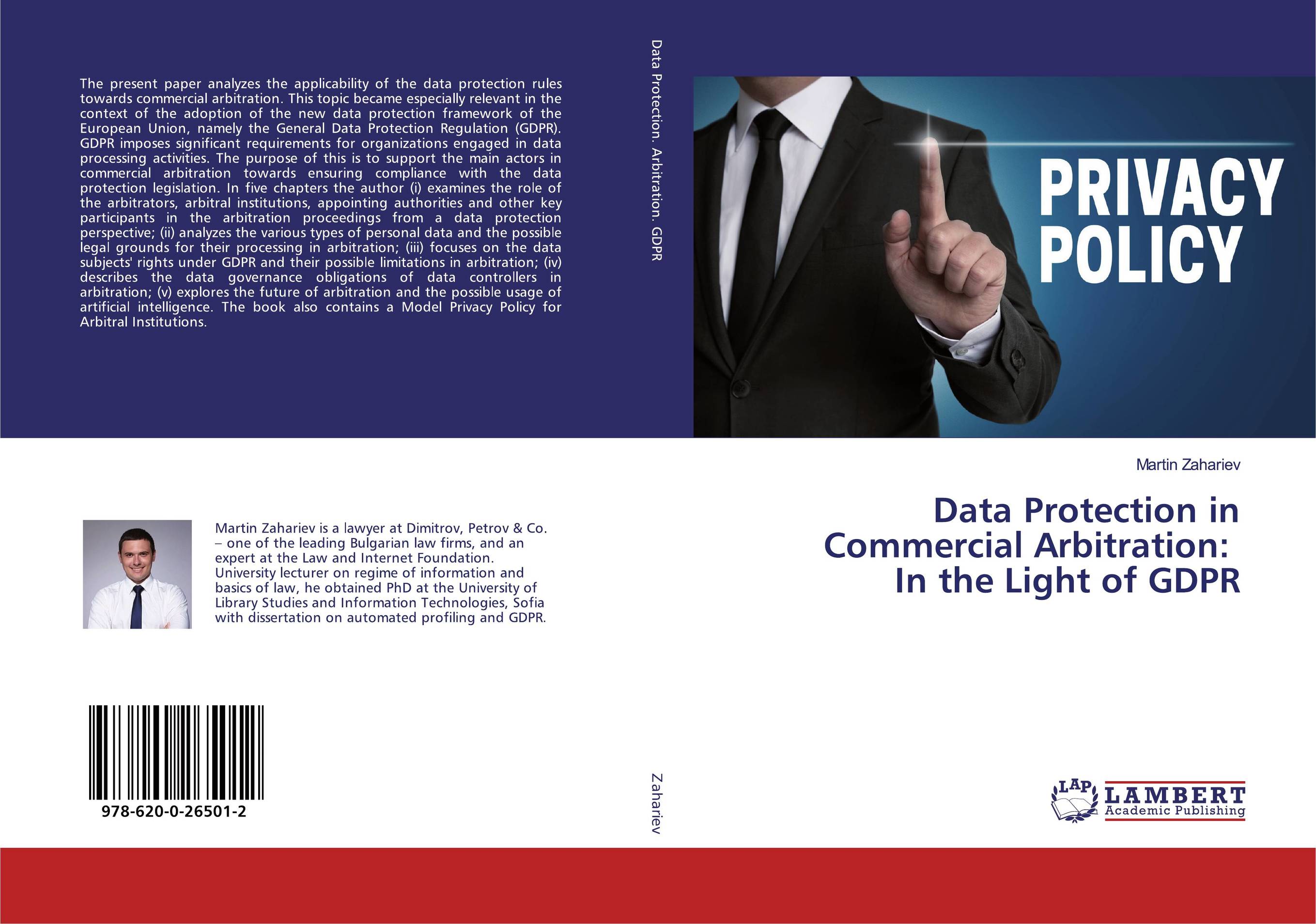 Data Protection in Commercial Arbitration: In the Light of GDPR..