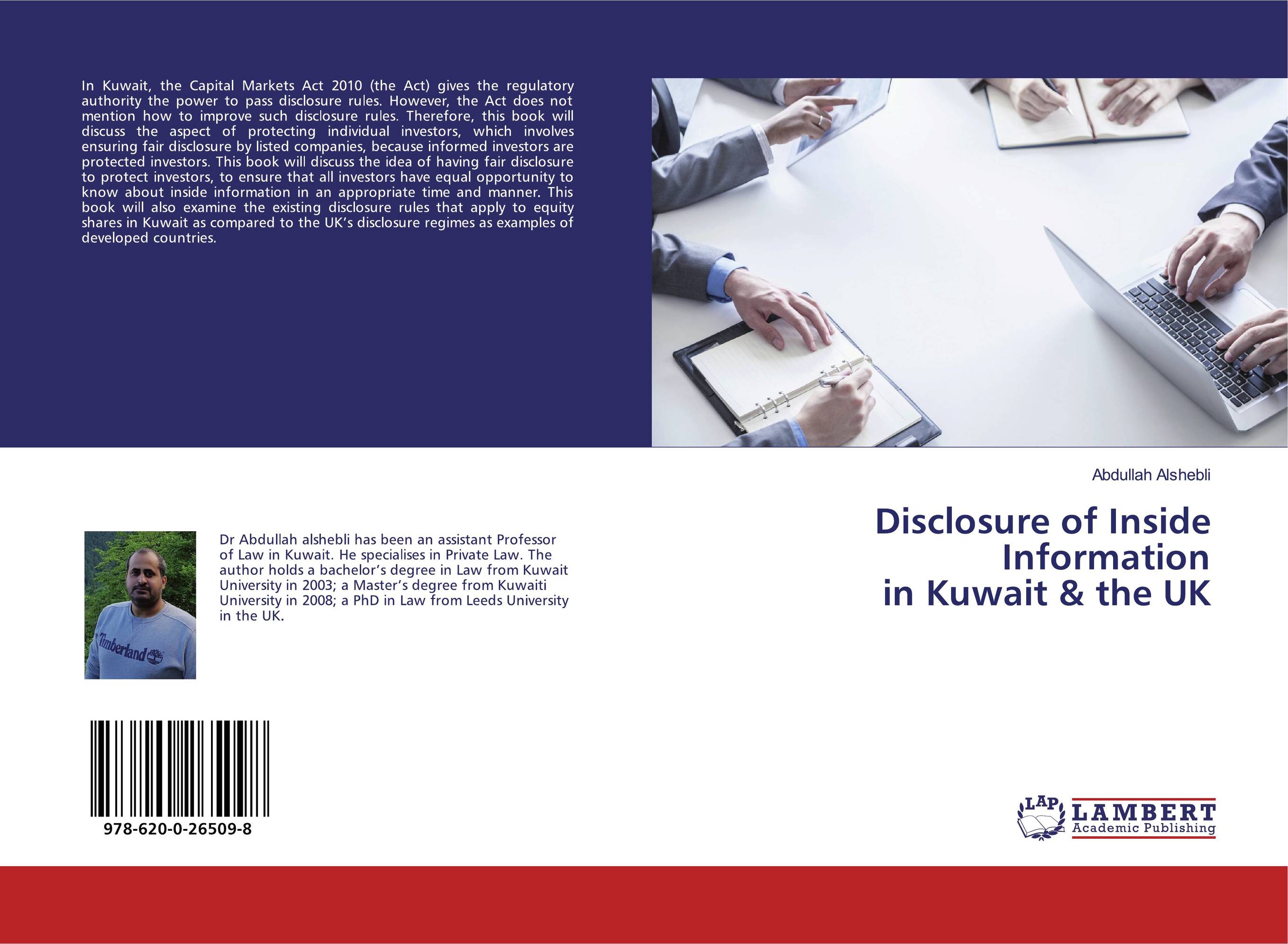 Disclosure of Inside Information in Kuwait &amp;amp; the UK..