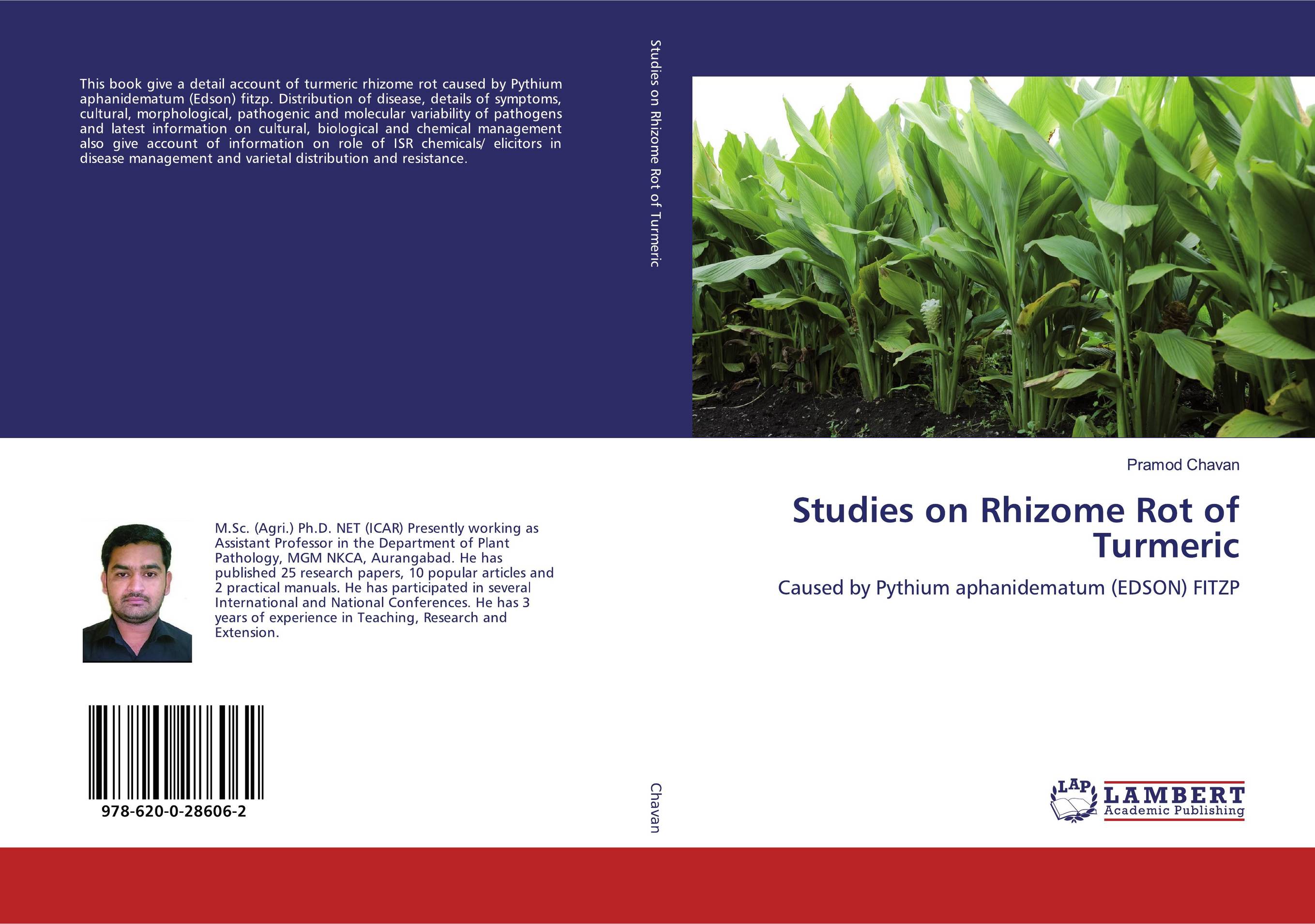 Studies on Rhizome Rot of Turmeric. Caused by Pythium aphanidematum (EDSON) FITZP.