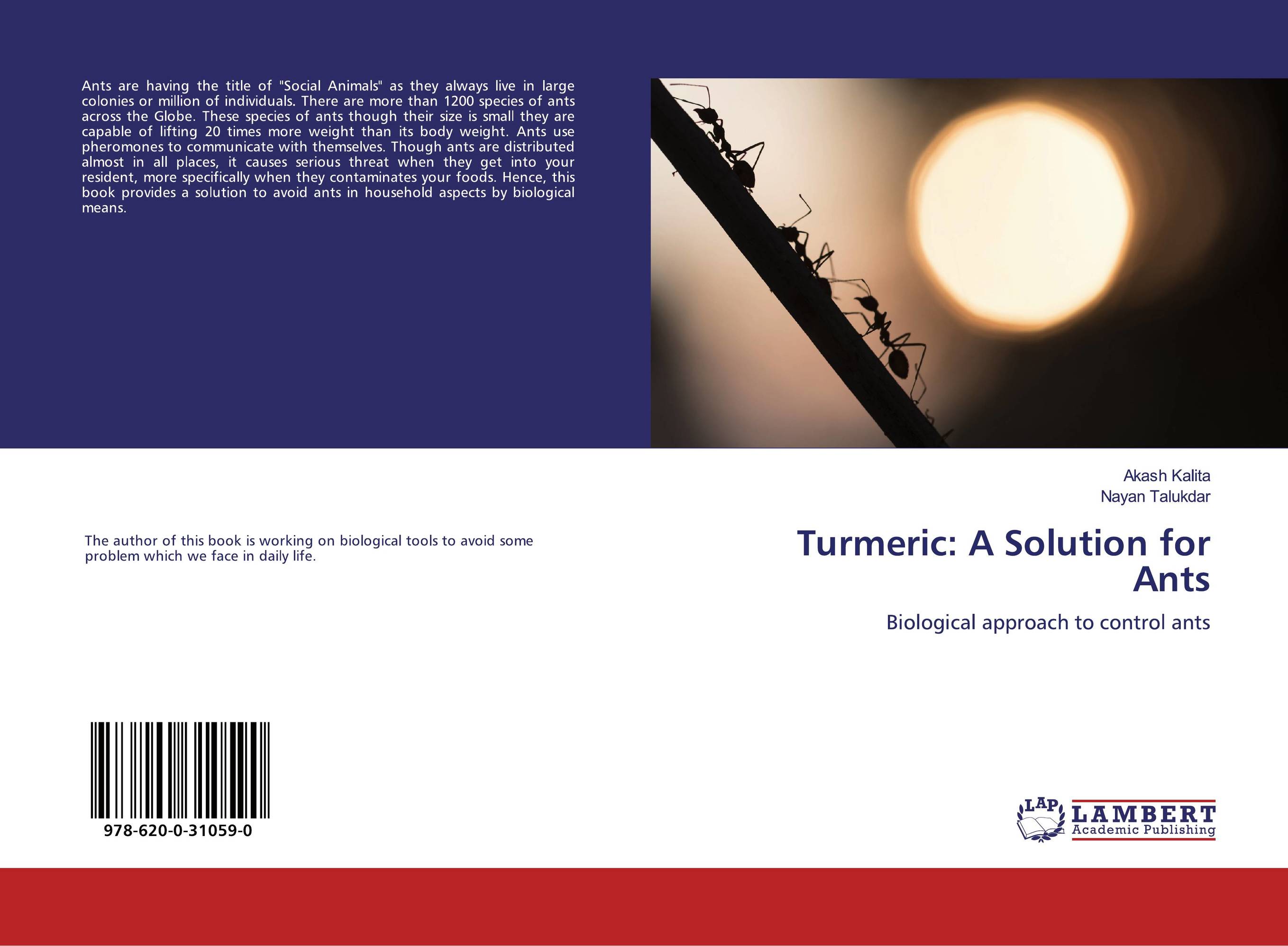 Turmeric: A Solution for Ants. Biological approach to control ants.