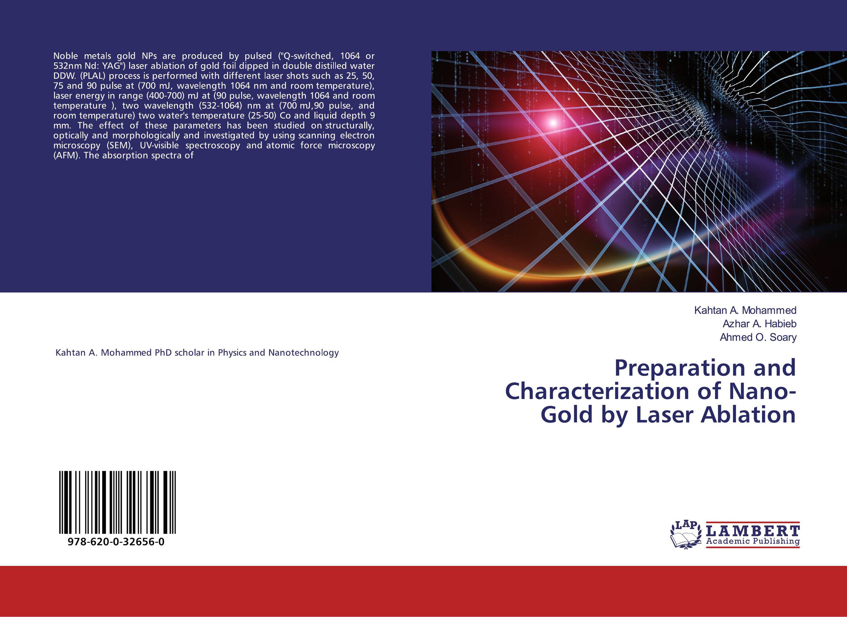 Preparation and Characterization of Nano-Gold by Laser Ablation..