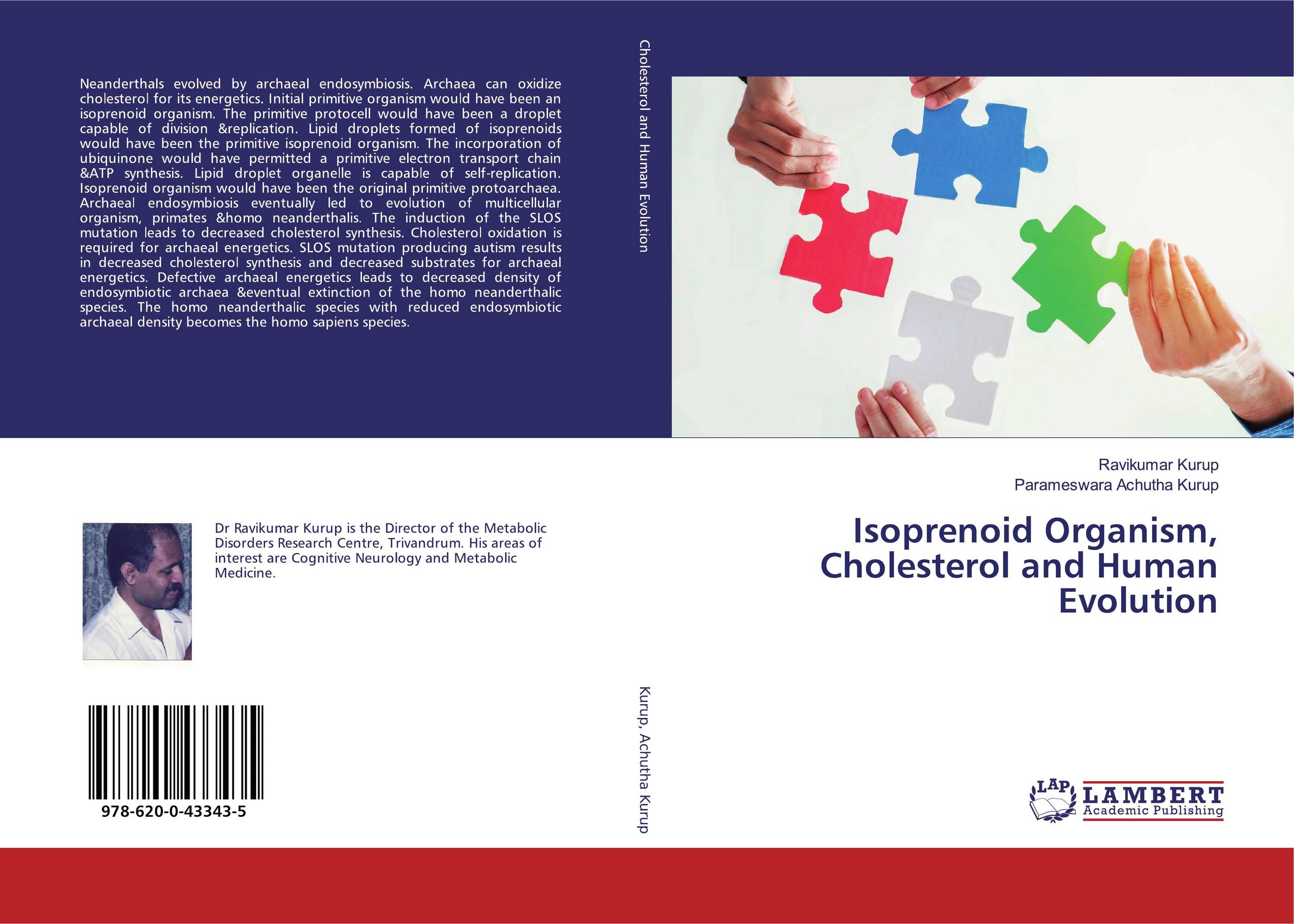 Isoprenoid Organism, Cholesterol and Human Evolution..