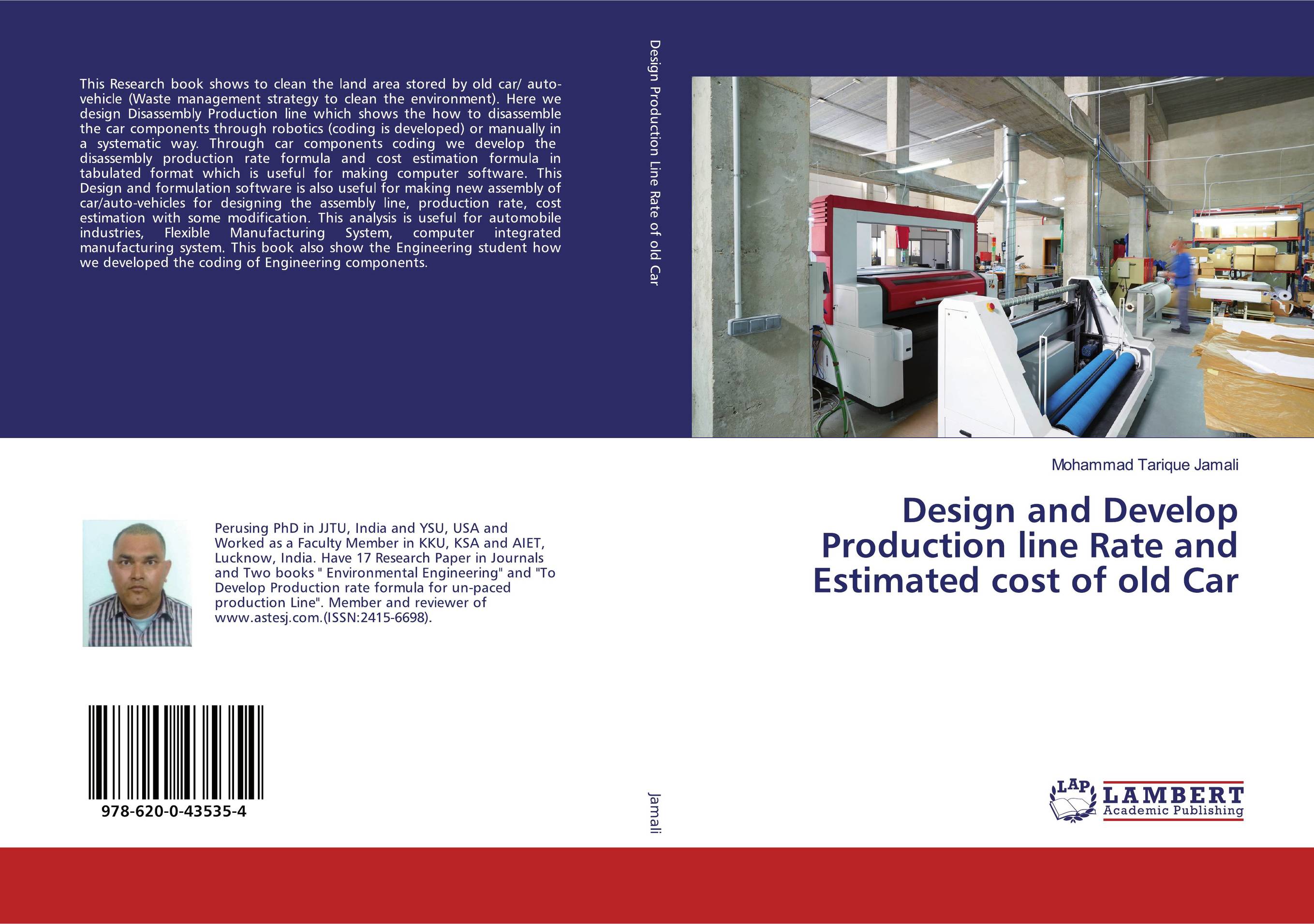 Design and Develop Production line Rate and Estimated cost of old Car..
