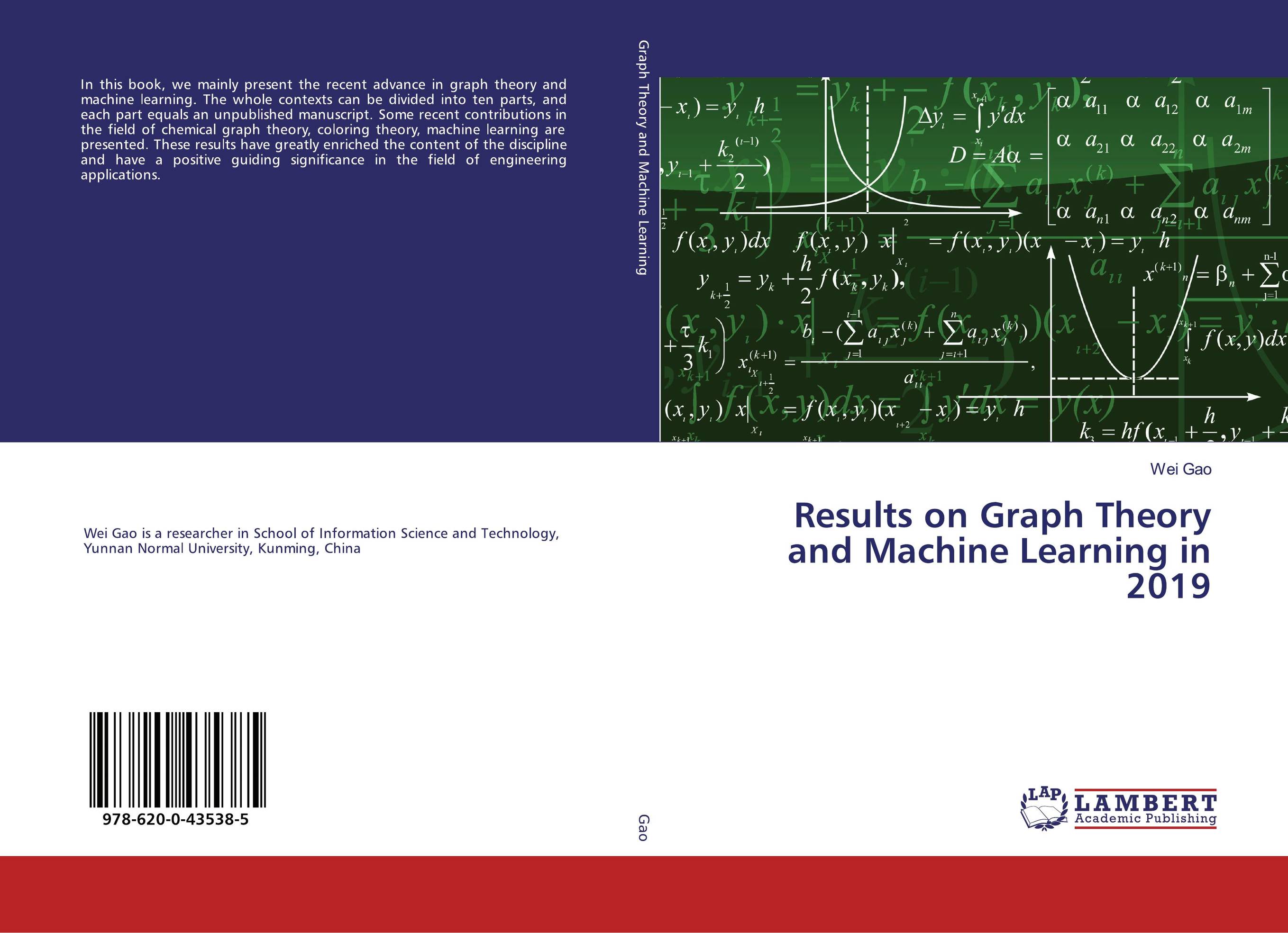 Results on Graph Theory and Machine Learning in 2019..
