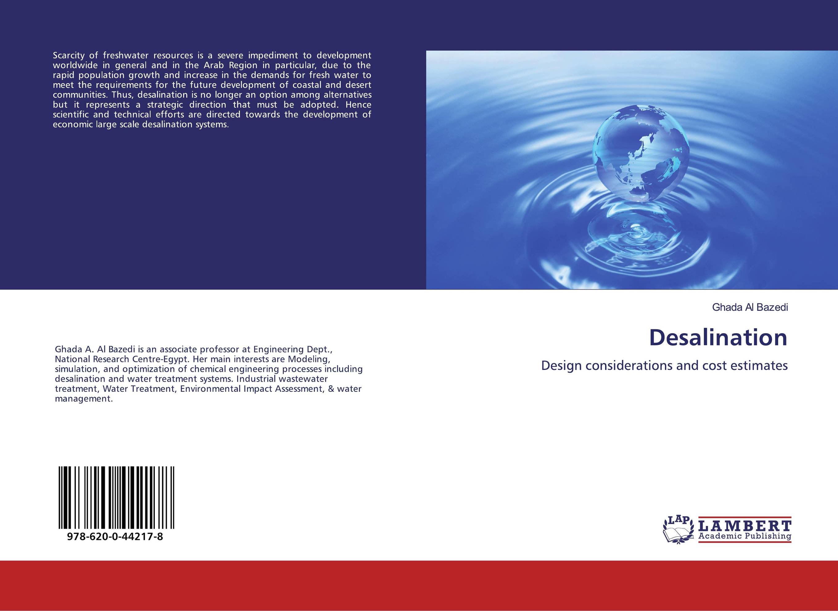Desalination. Design considerations and cost estimates.