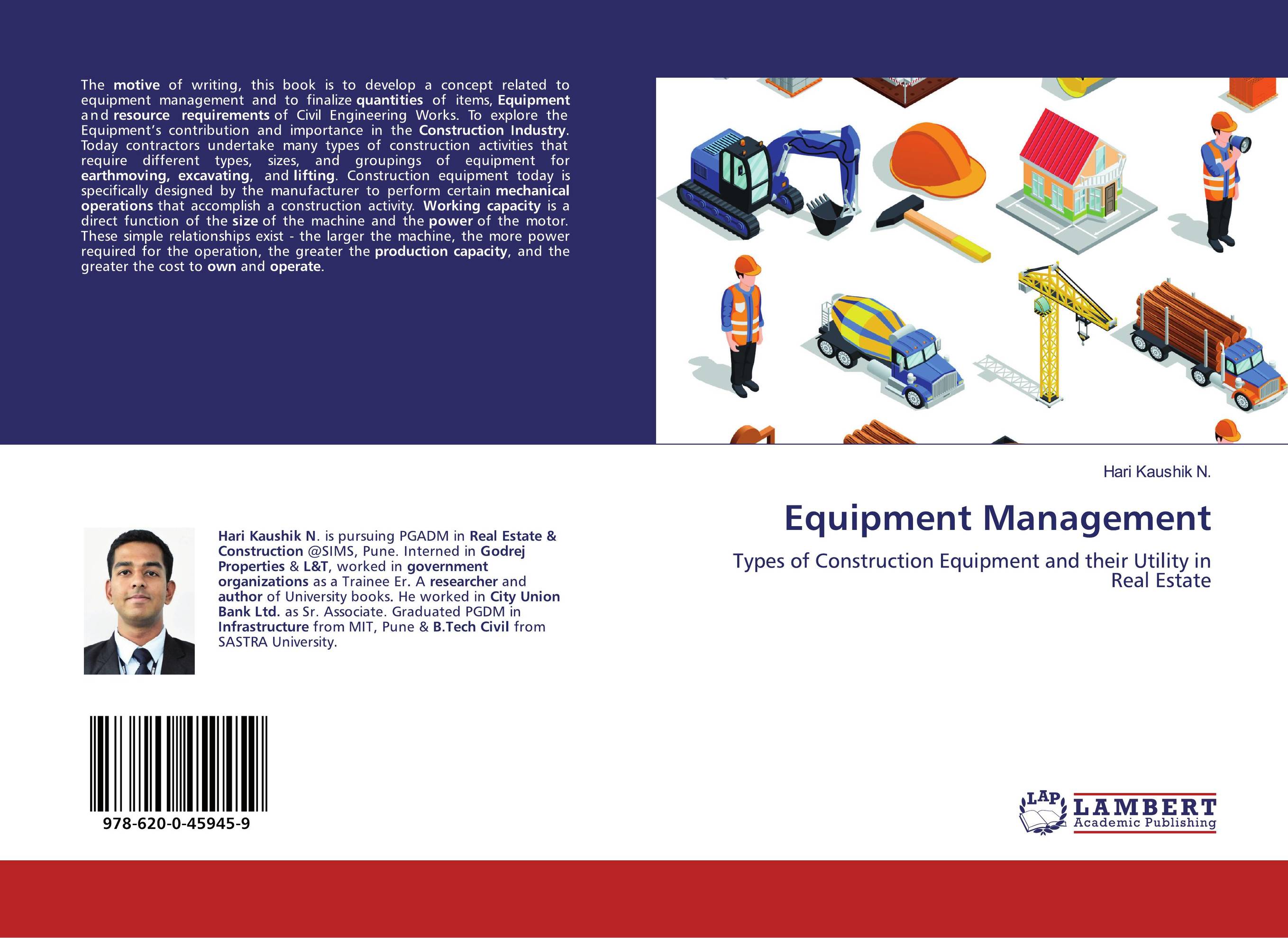 Equipment Management. Types of Construction Equipment and their Utility in Real Estate.