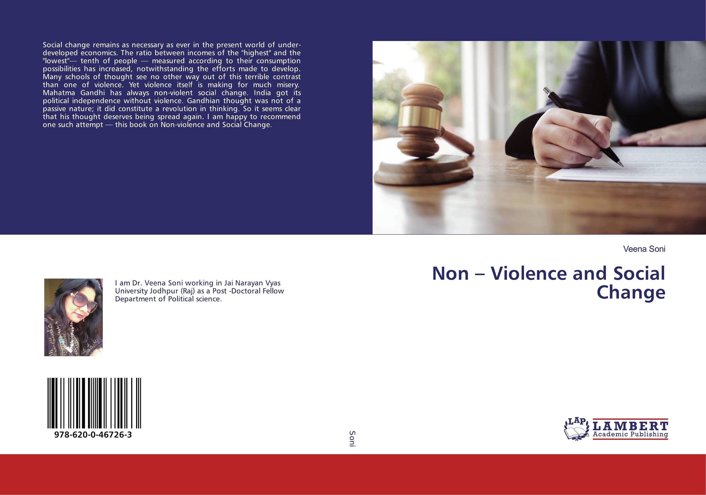 Non – Violence and Social Change..