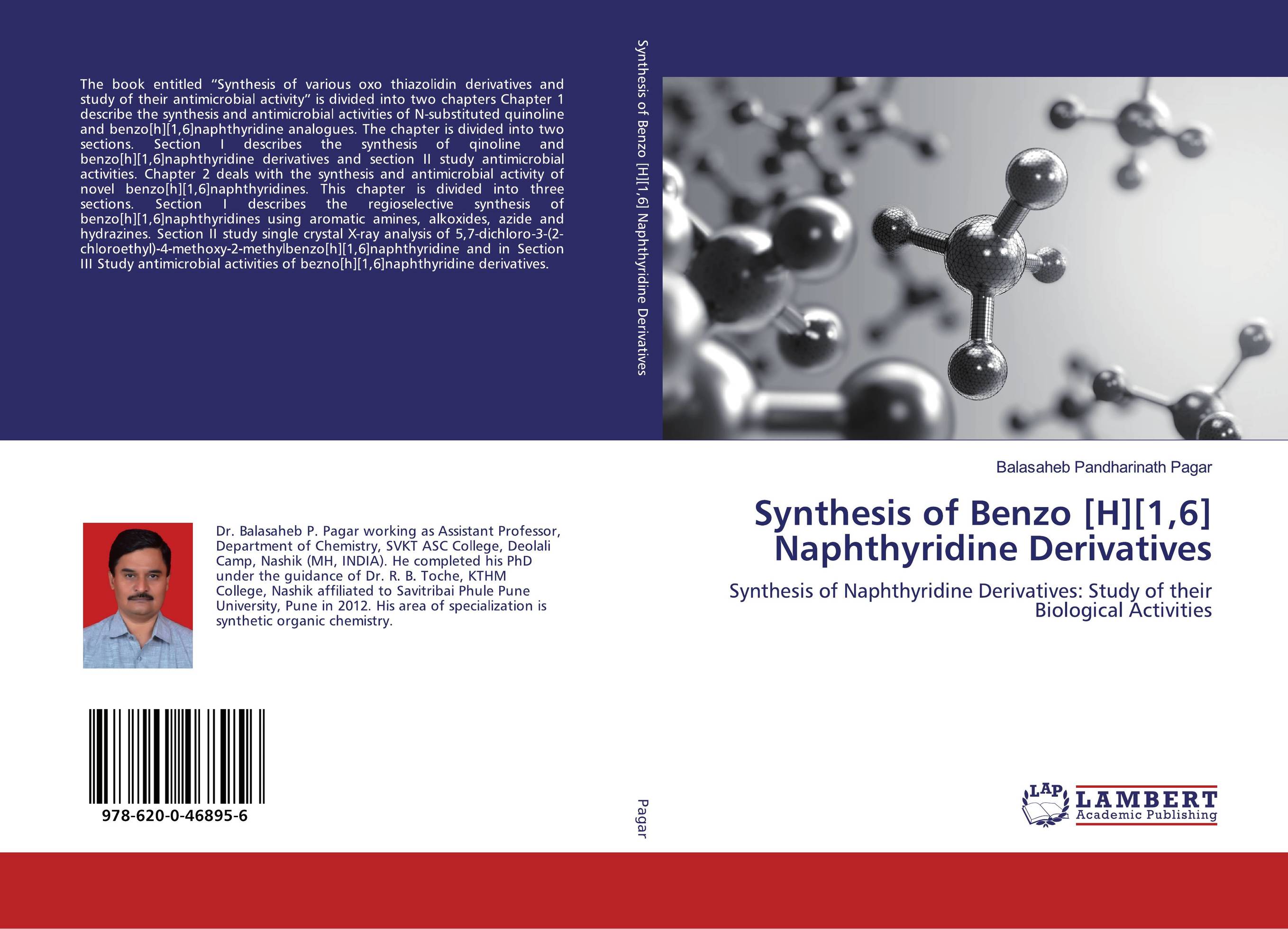 Synthesis of Benzo [H][1,6] Naphthyridine Derivatives. Synthesis of Naphthyridine Derivatives: Study of their Biological Activities.