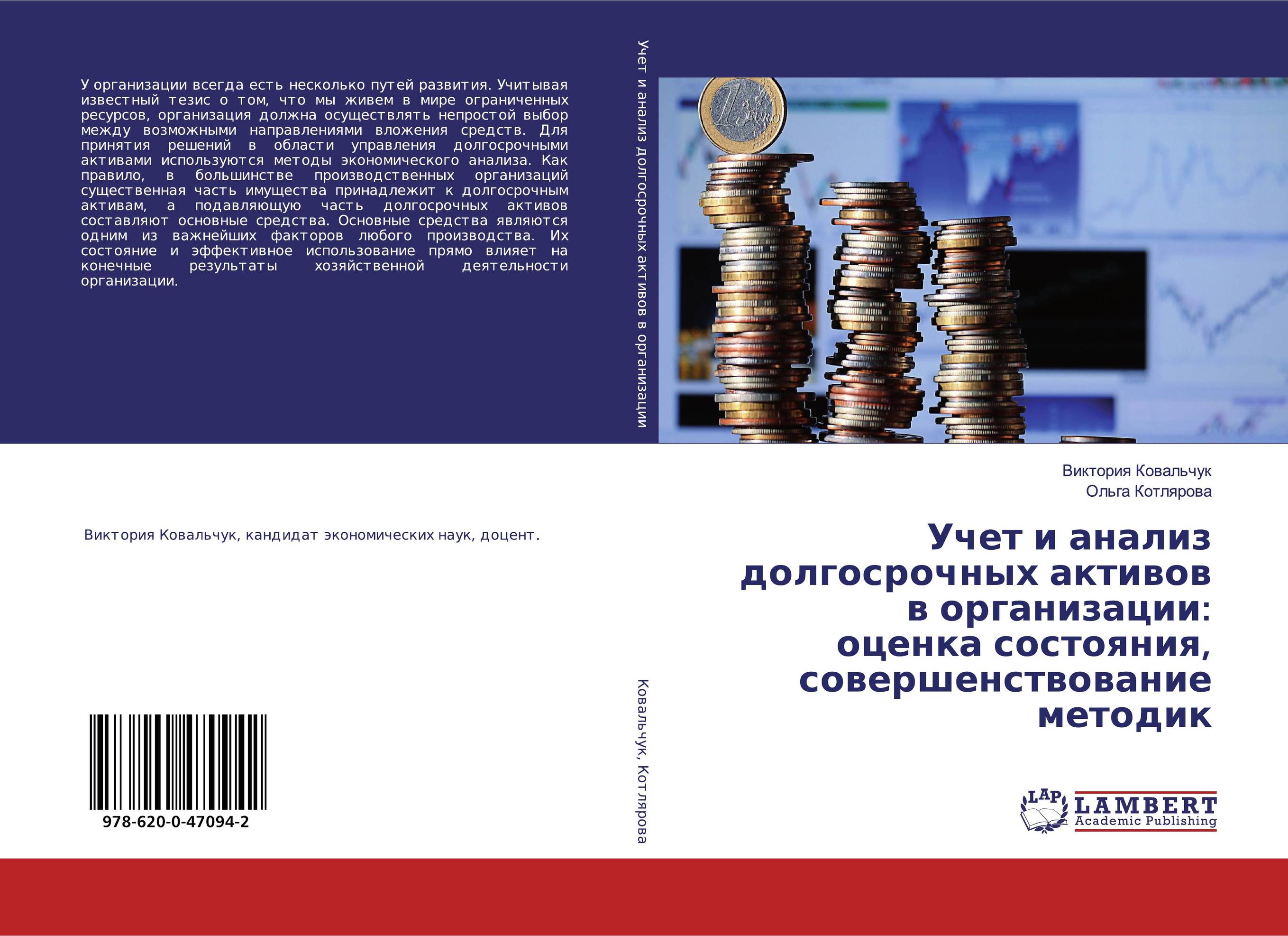 Учет и анализ долгосрочных активов в организации:оценка состояния, совершенствование методик..