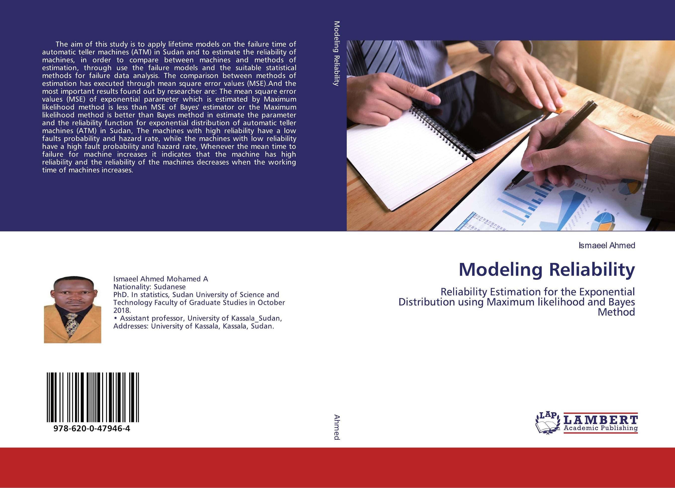Modeling Reliability. Reliability Estimation for the Exponential Distribution using Maximum likelihood and Bayes Method.