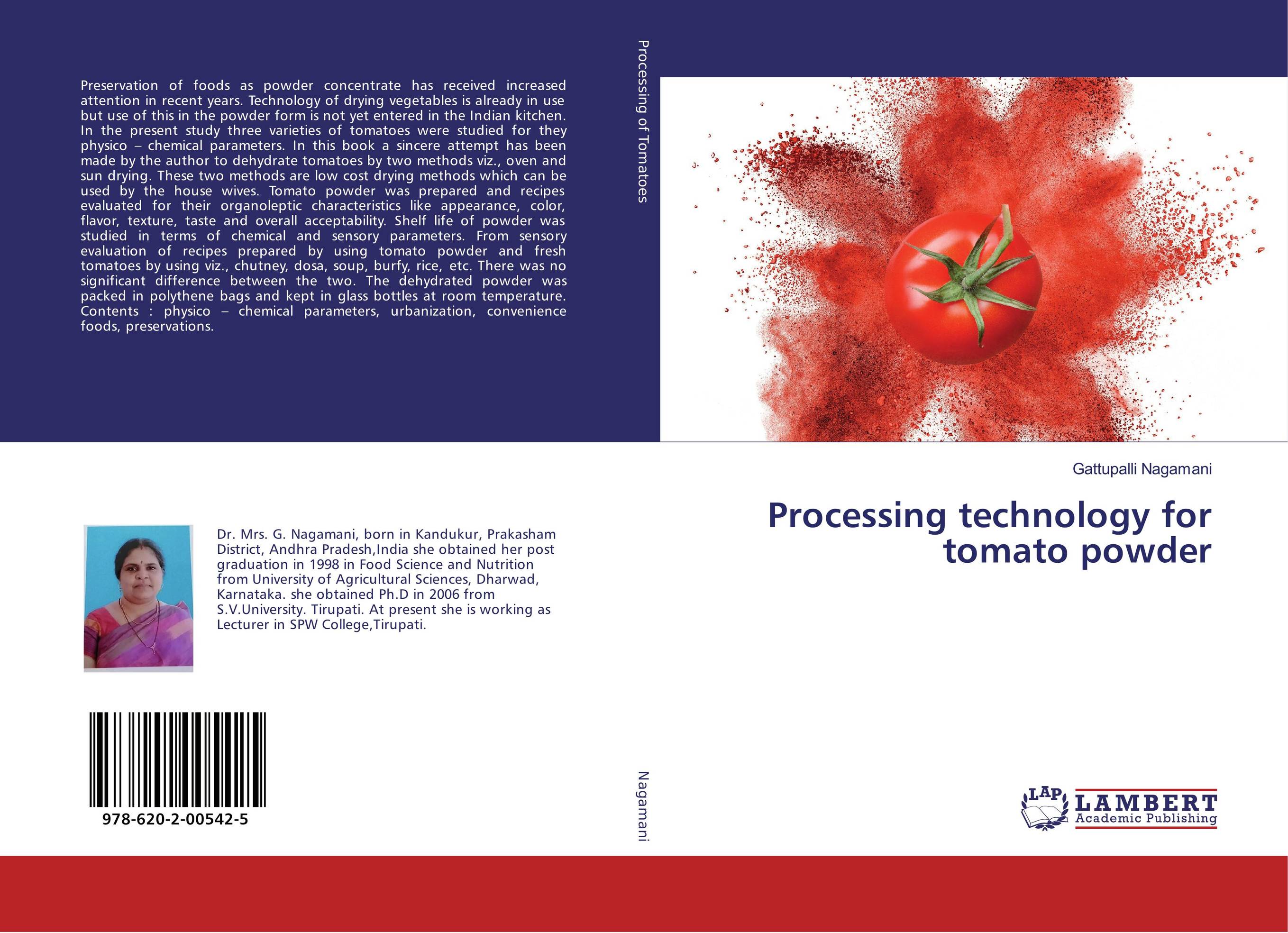 Processing technology for tomato powder..