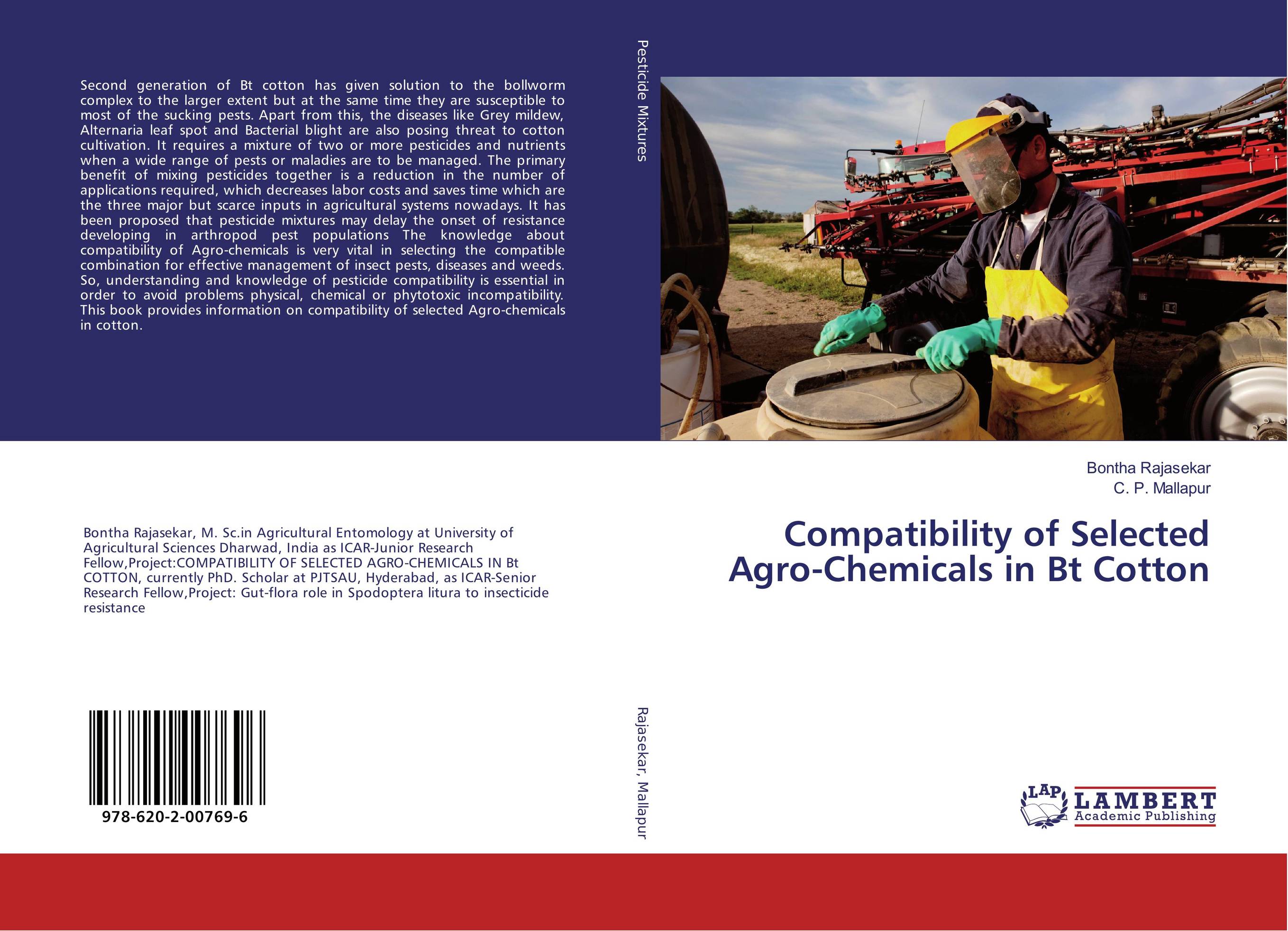 Compatibility of Selected Agro-Chemicals in Bt Cotton..