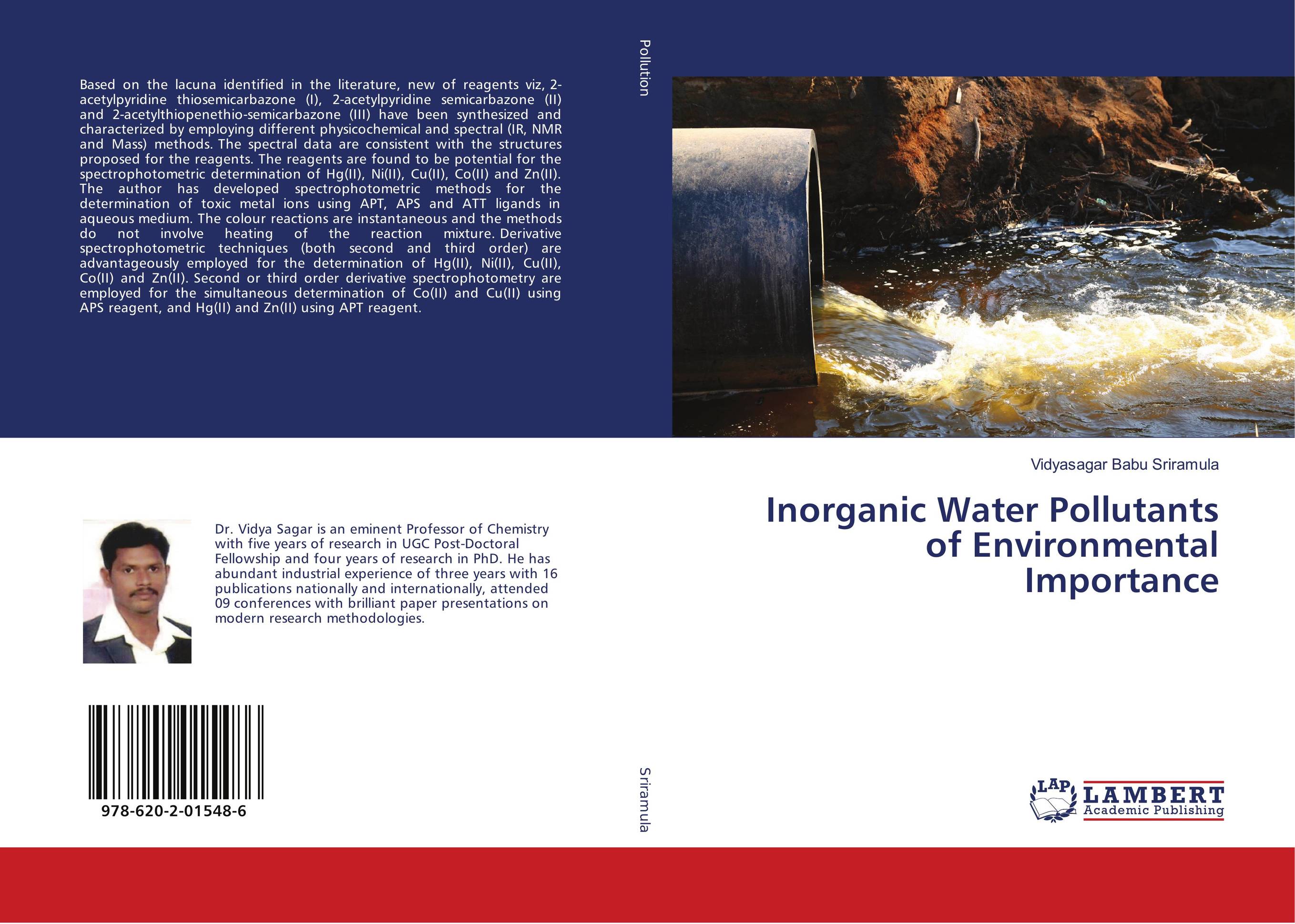 Inorganic Water Pollutants of Environmental Importance..