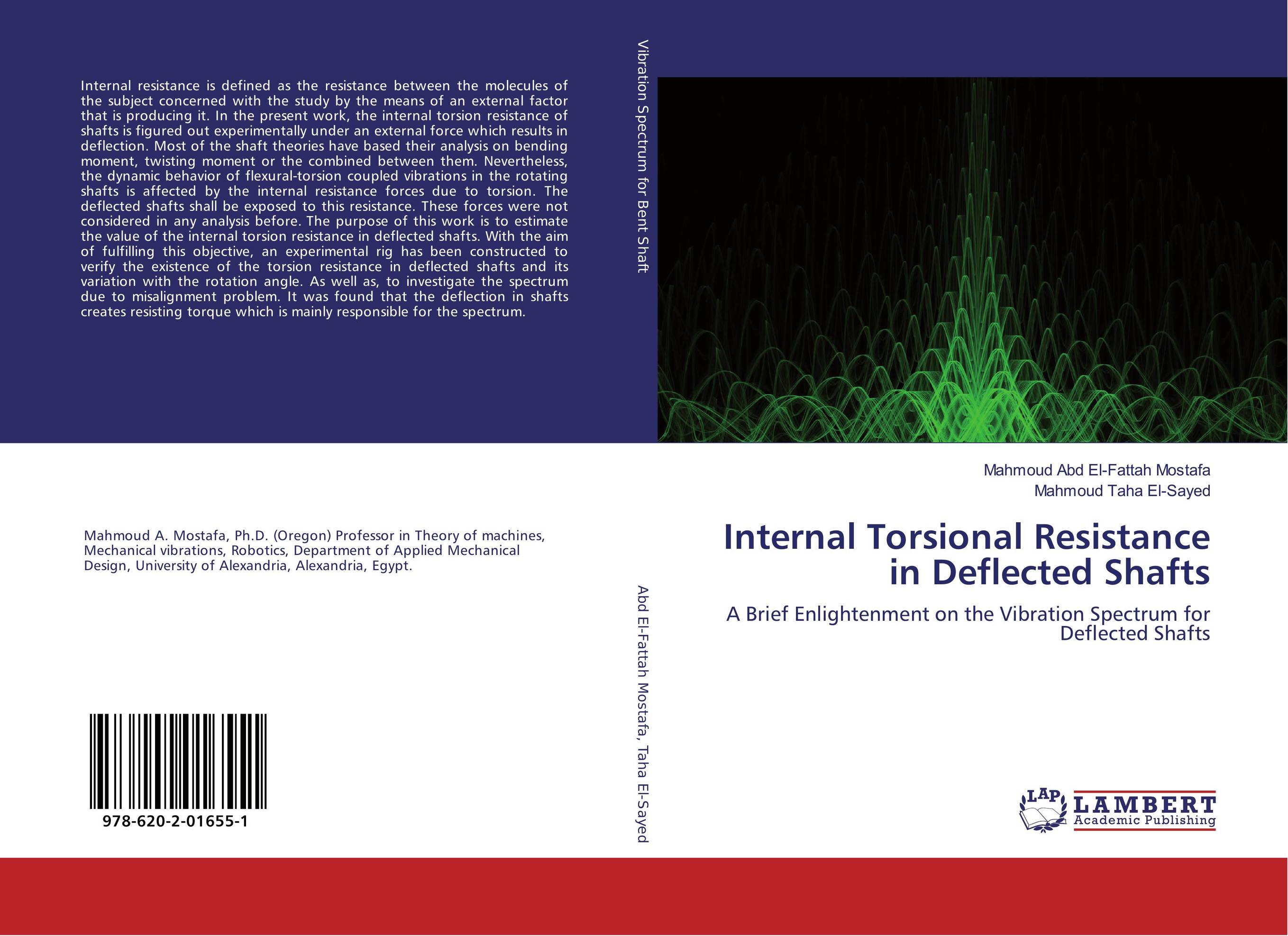 Internal Torsional Resistance in Deflected Shafts. A Brief Enlightenment on the Vibration Spectrum for Deflected Shafts.