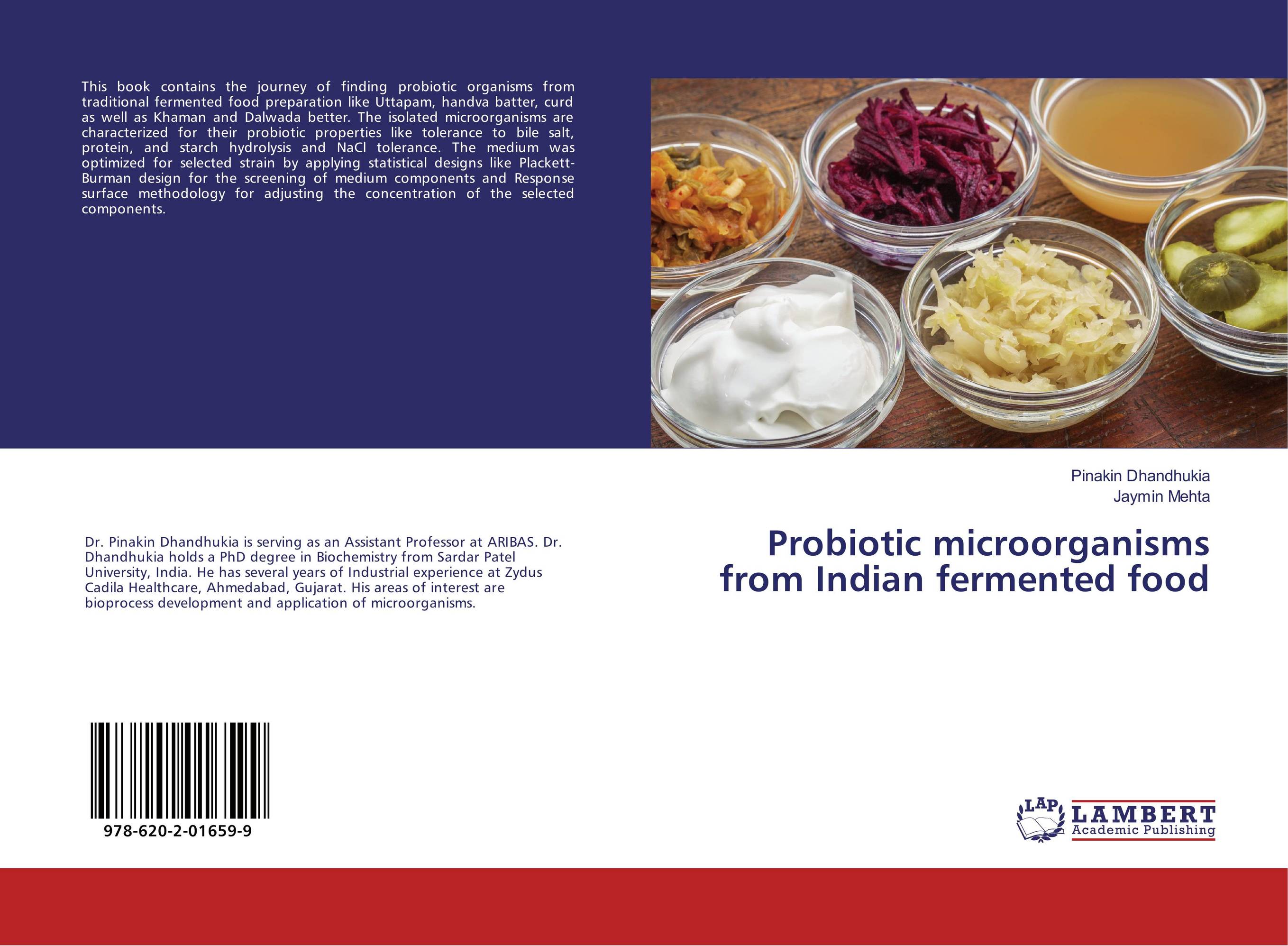 Probiotic microorganisms from Indian fermented food..