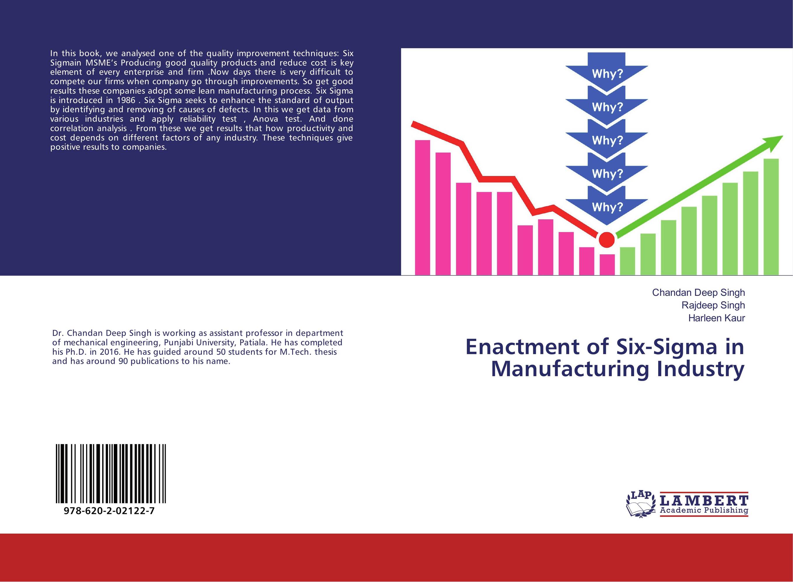 Enactment of Six-Sigma in Manufacturing Industry..
