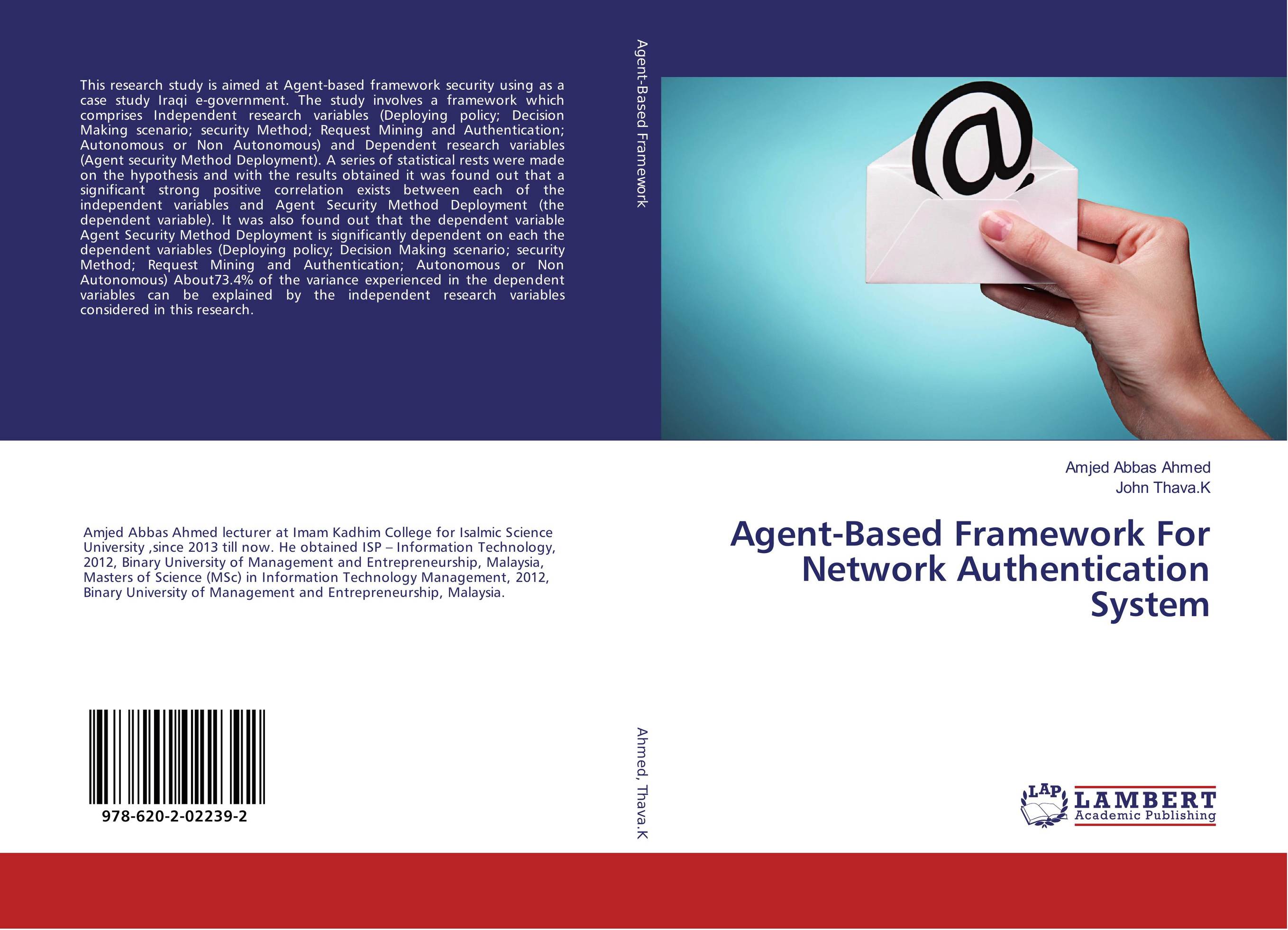 Agent-Based Framework For Network Authentication System..