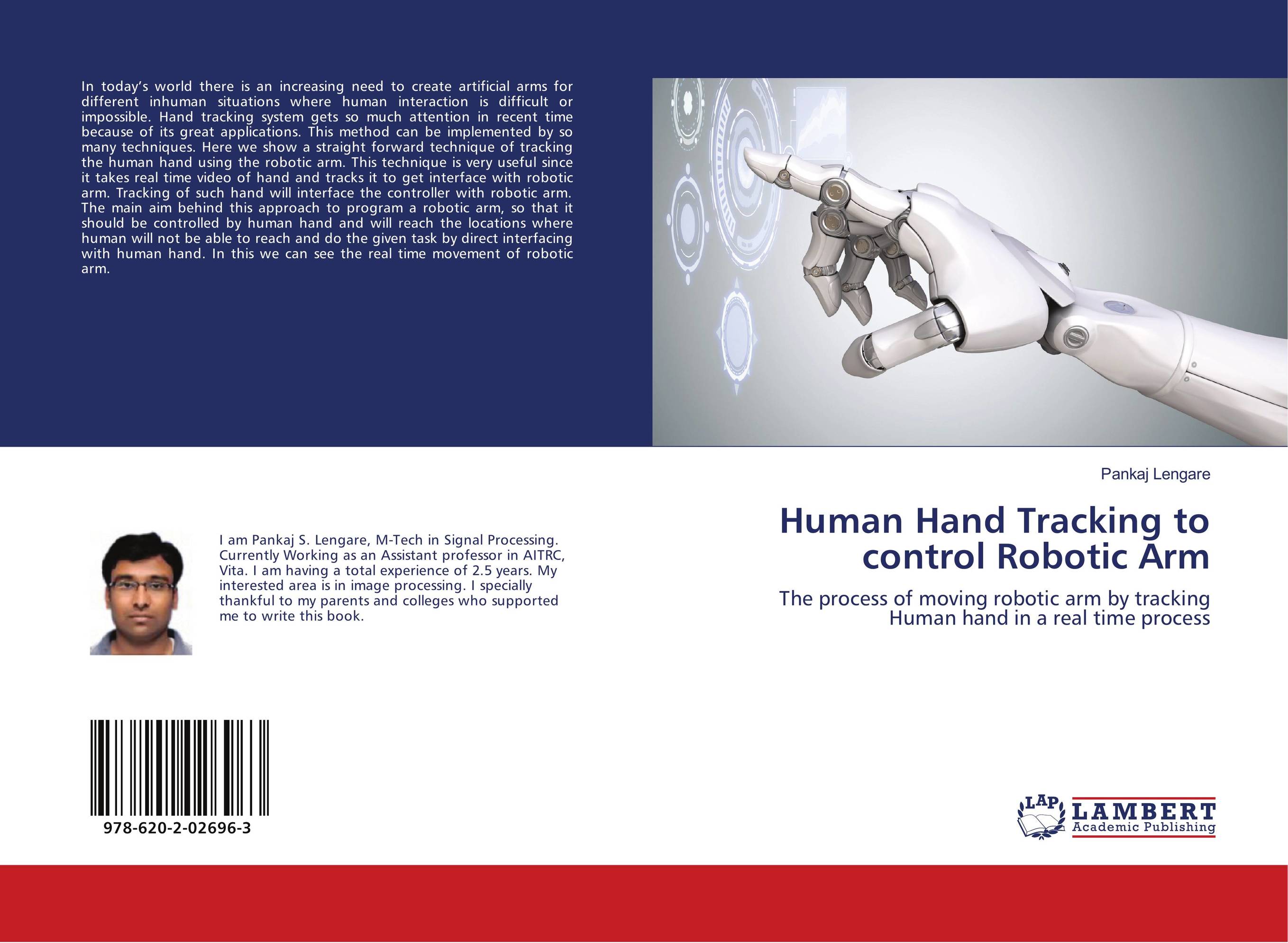 Human Hand Tracking to control Robotic Arm. The process of moving robotic arm by tracking Human hand in a real time process.