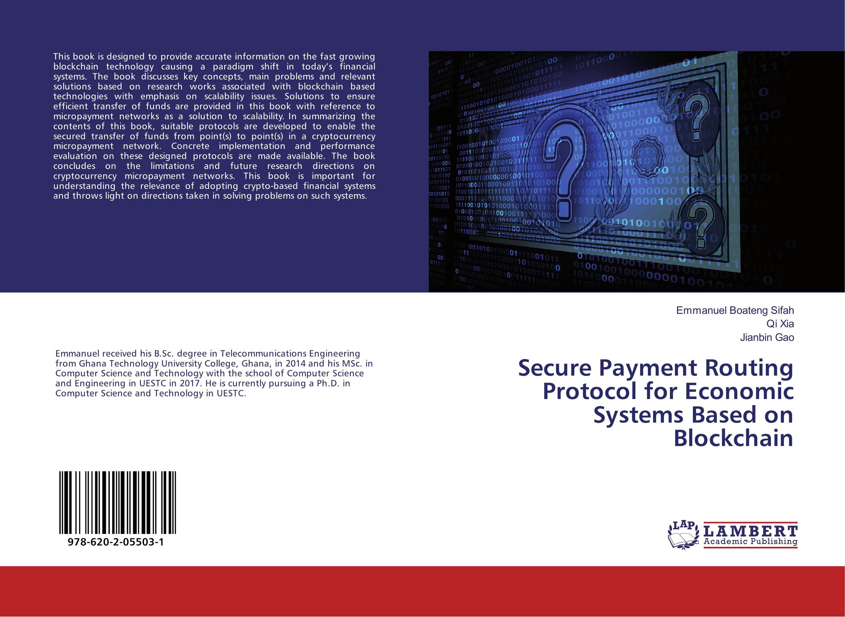 Secure Payment Routing Protocol for Economic Systems Based on Blockchain..