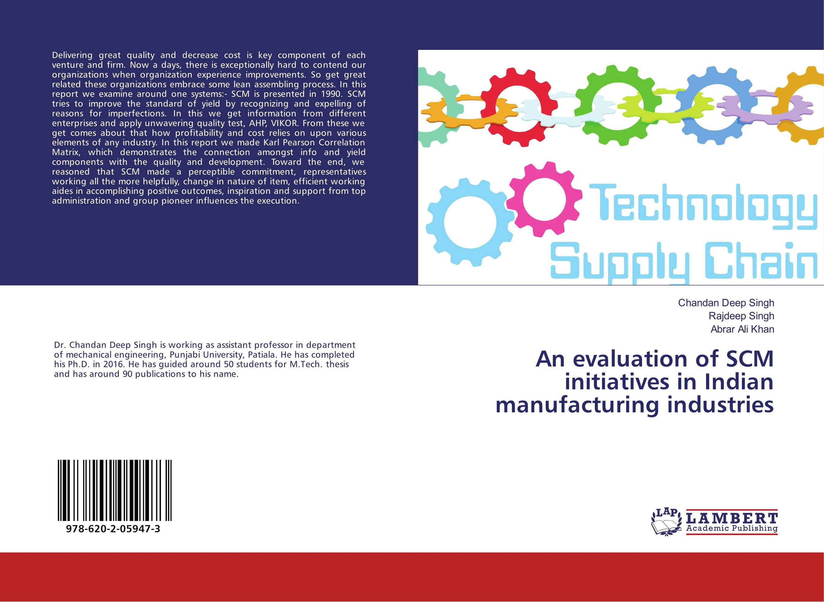 An evaluation of SCM initiatives in Indian manufacturing industries..