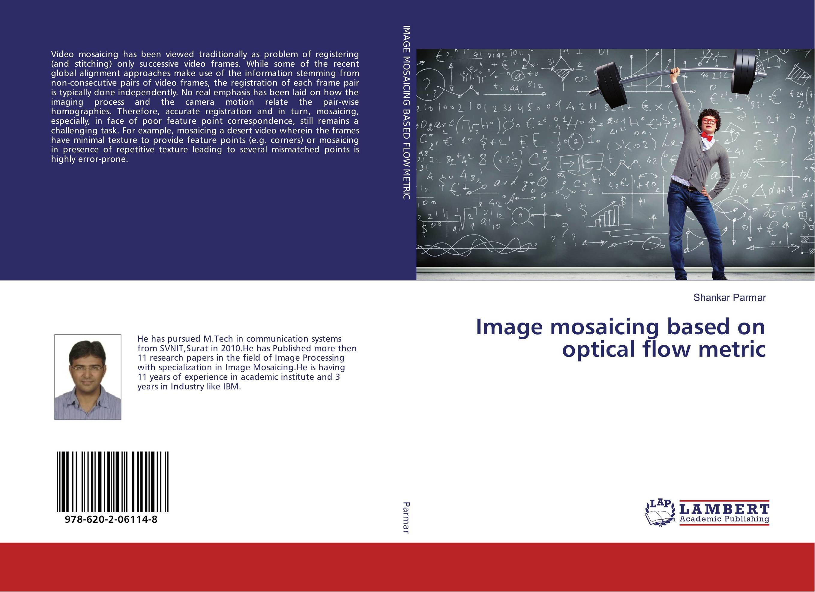 Image mosaicing based on optical flow metric..
