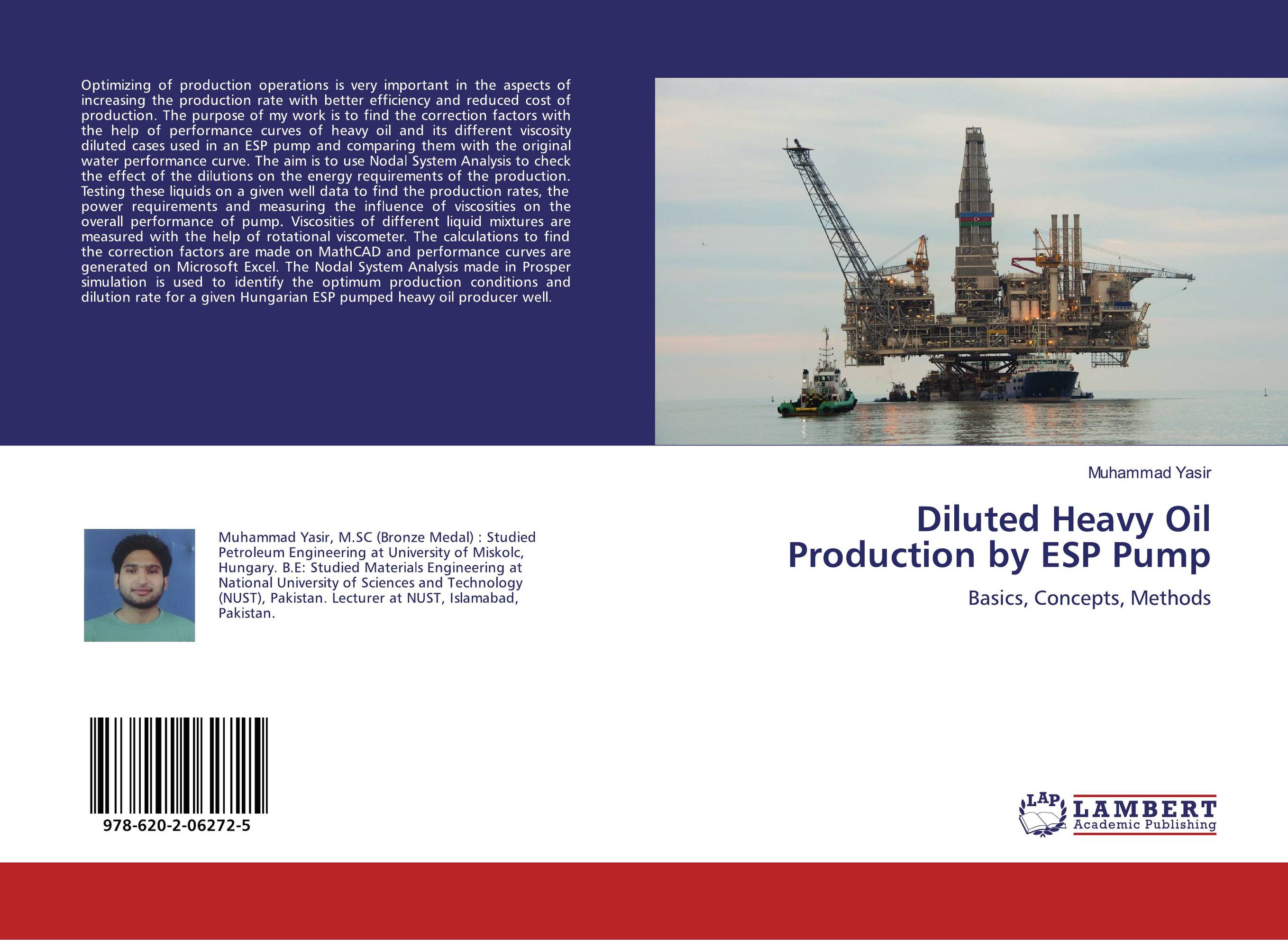 Diluted Heavy Oil Production by ESP Pump. Basics, Concepts, Methods.