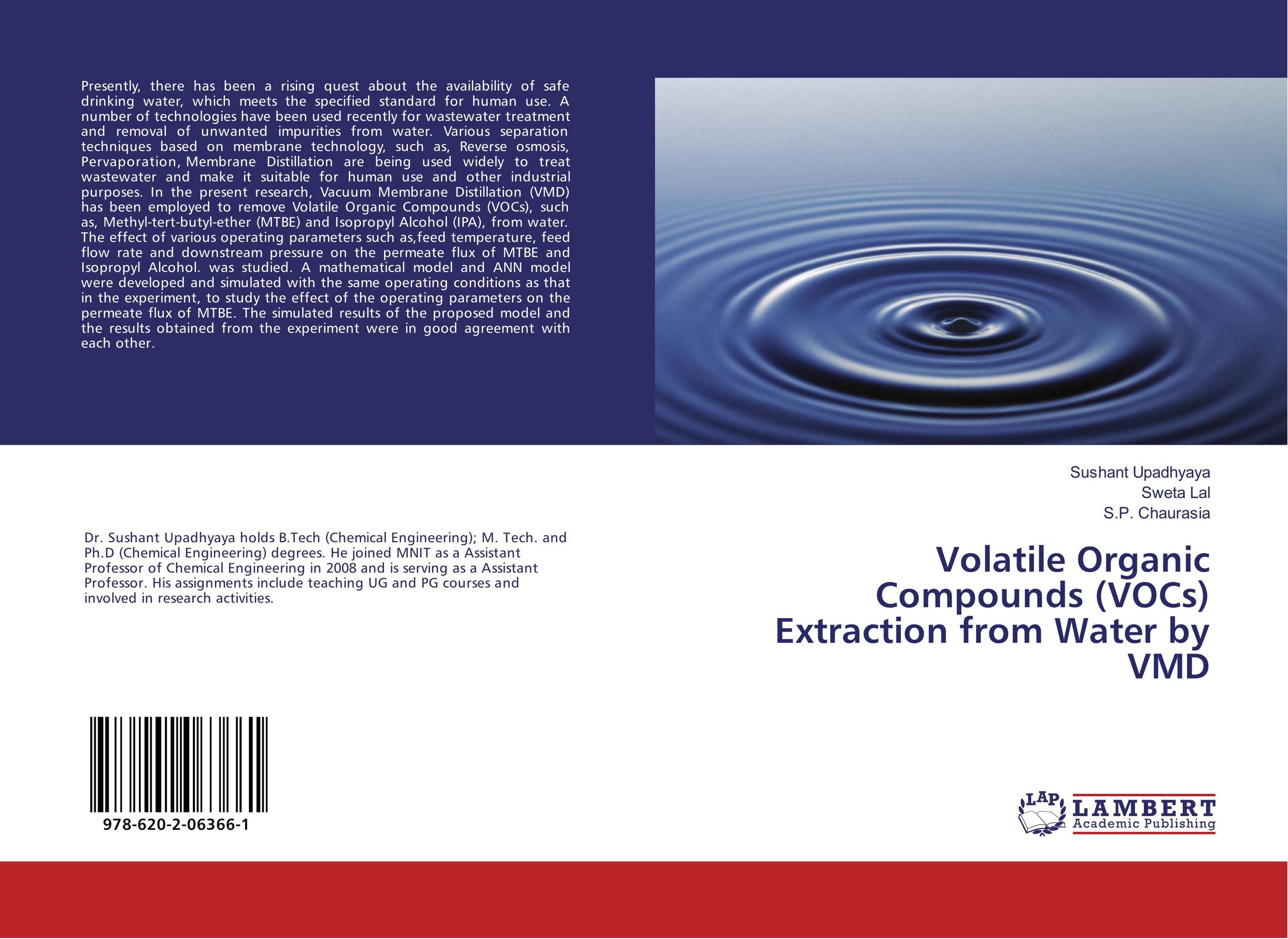 Volatile Organic Compounds (VOCs) Extraction from Water by VMD..