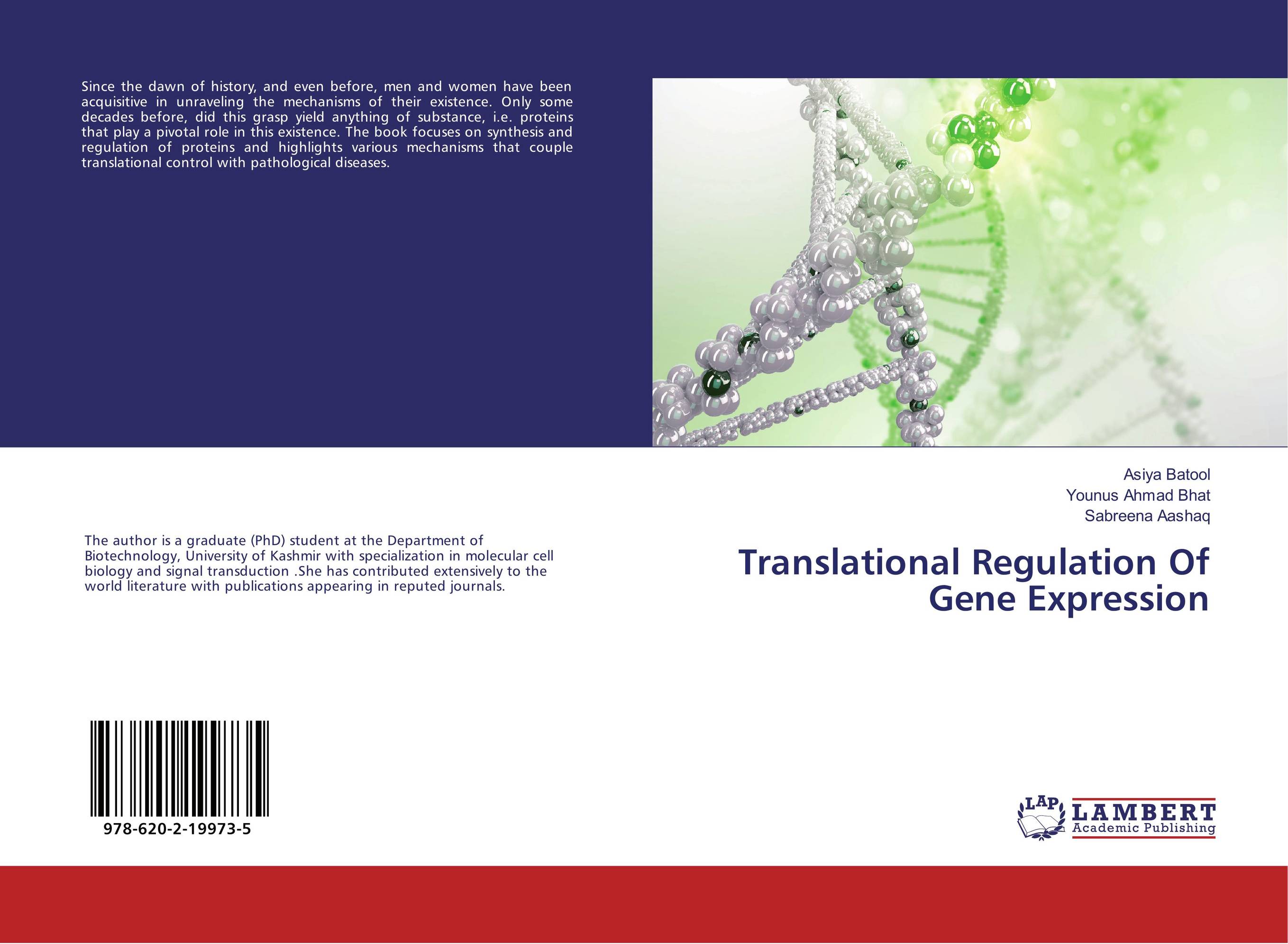 Translational Regulation Of Gene Expression..