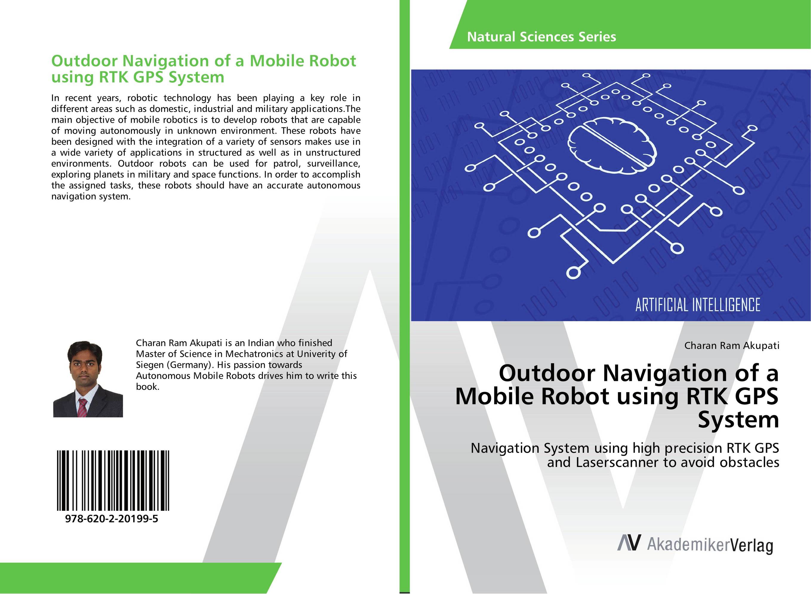 Outdoor Navigation of a Mobile Robot using RTK GPS System. Navigation System using high precision RTK GPS and Laserscanner to avoid obstacles.