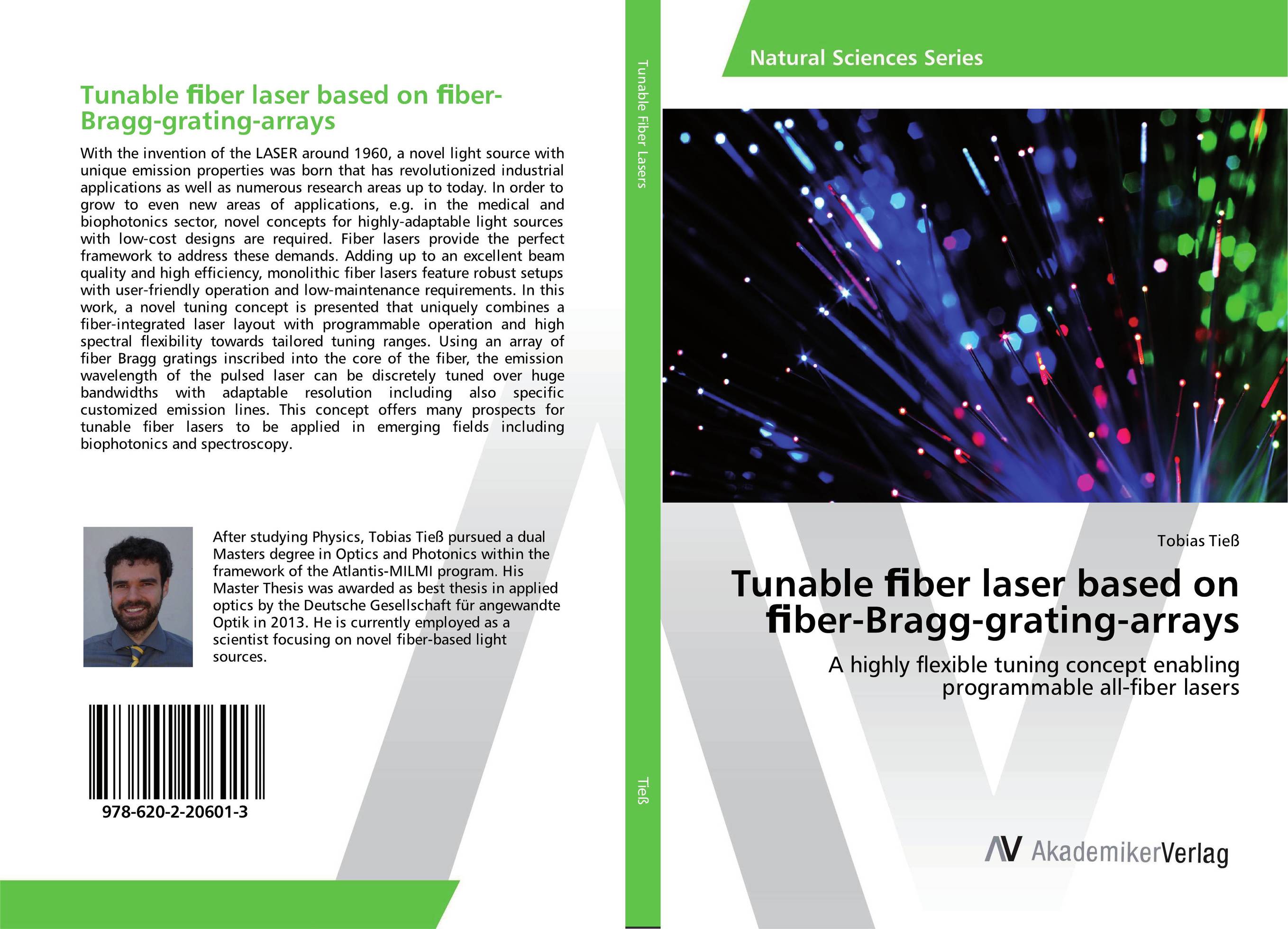 Tunable ?ber laser based on ?ber-Bragg-grating-arrays. A highly flexible tuning concept enabling programmable all-fiber lasers.