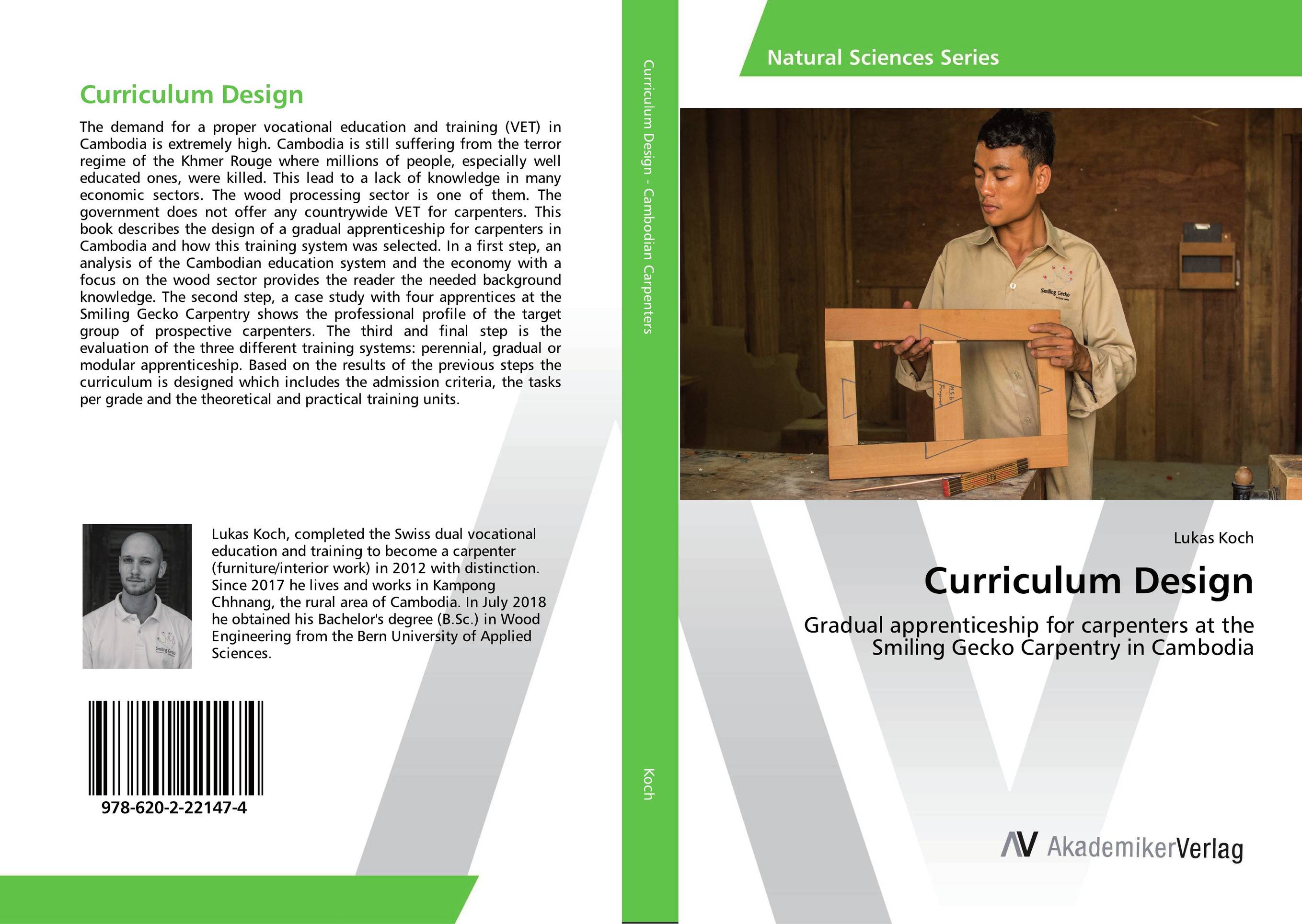 Curriculum Design. Gradual apprenticeship for carpenters at the Smiling Gecko Carpentry in Cambodia.