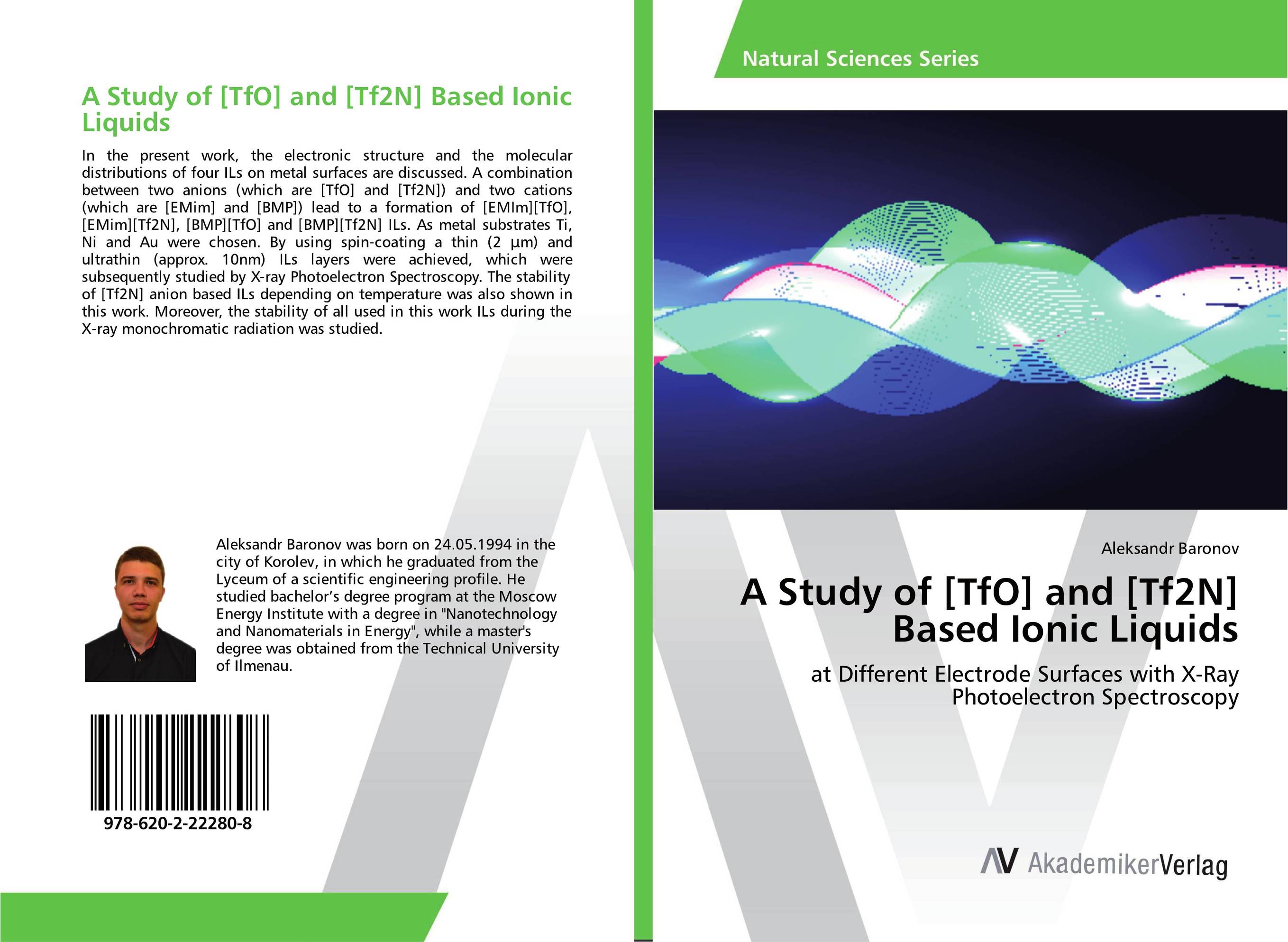 A Study of [TfO] and [Tf2N] Based Ionic Liquids. At Different Electrode Surfaces with X-Ray Photoelectron Spectroscopy.