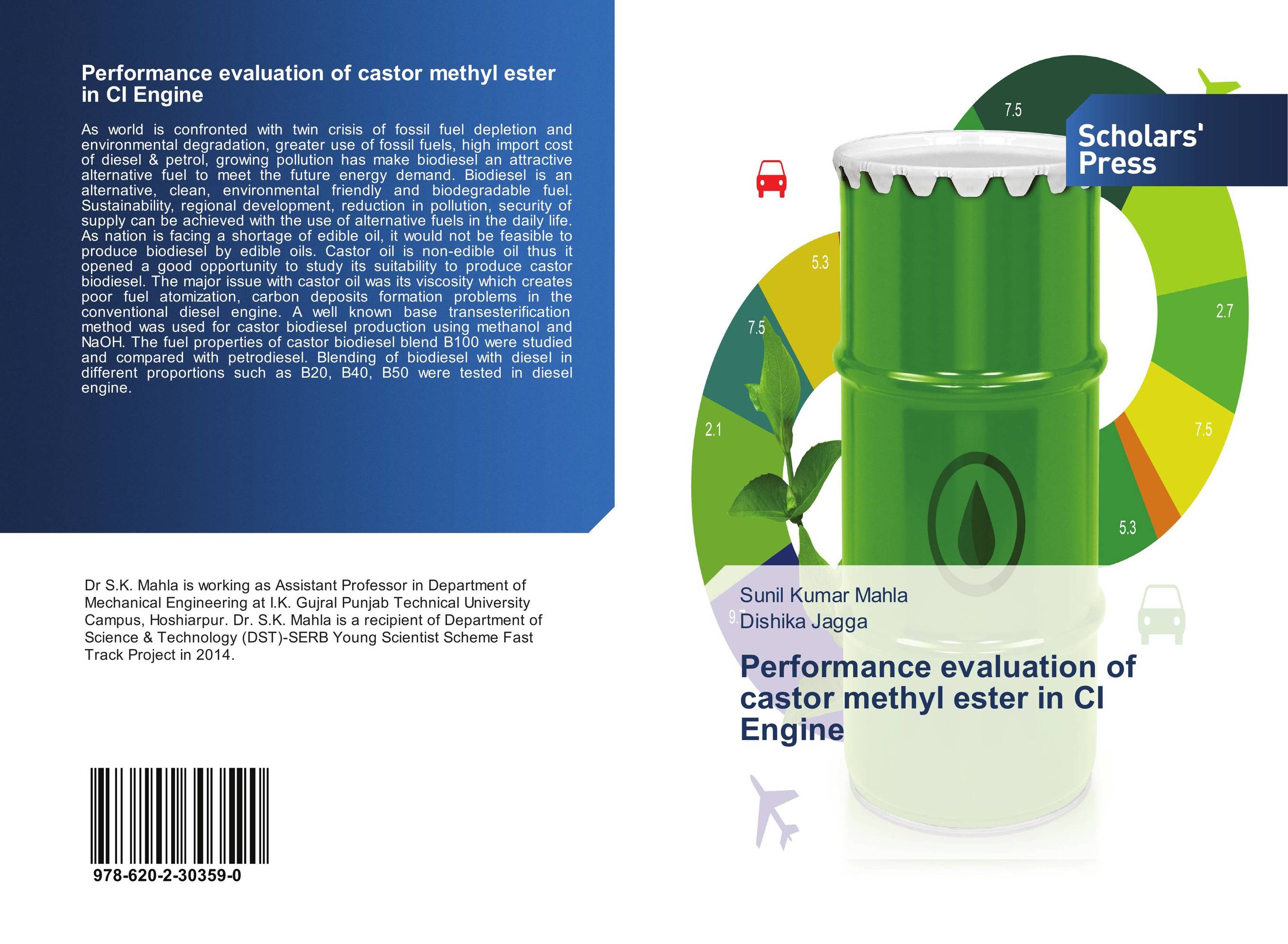 Performance evaluation of castor methyl ester in CI Engine..