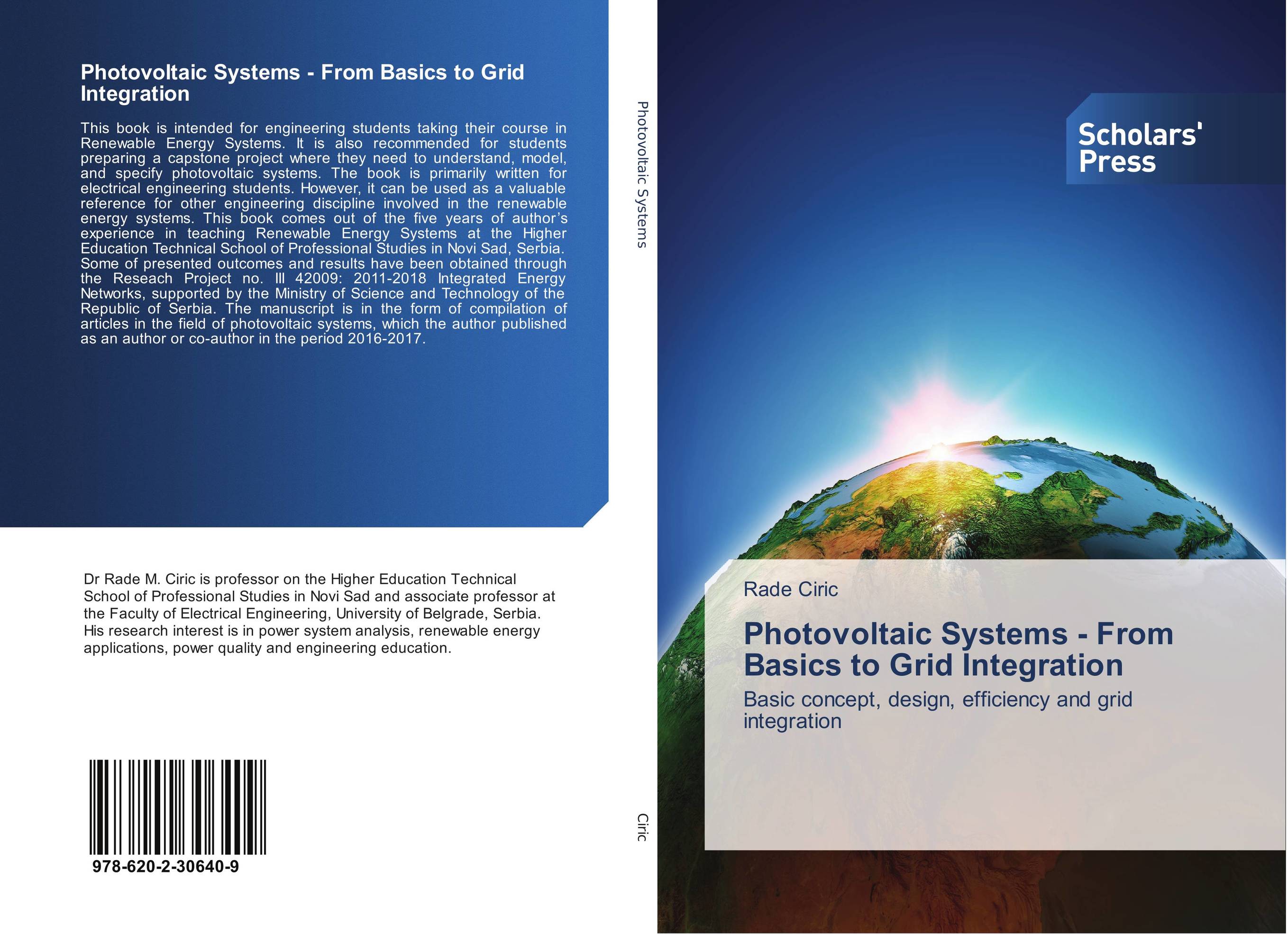 Photovoltaic Systems - From Basics to Grid Integration. Basic concept, design, efficiency and grid integration.