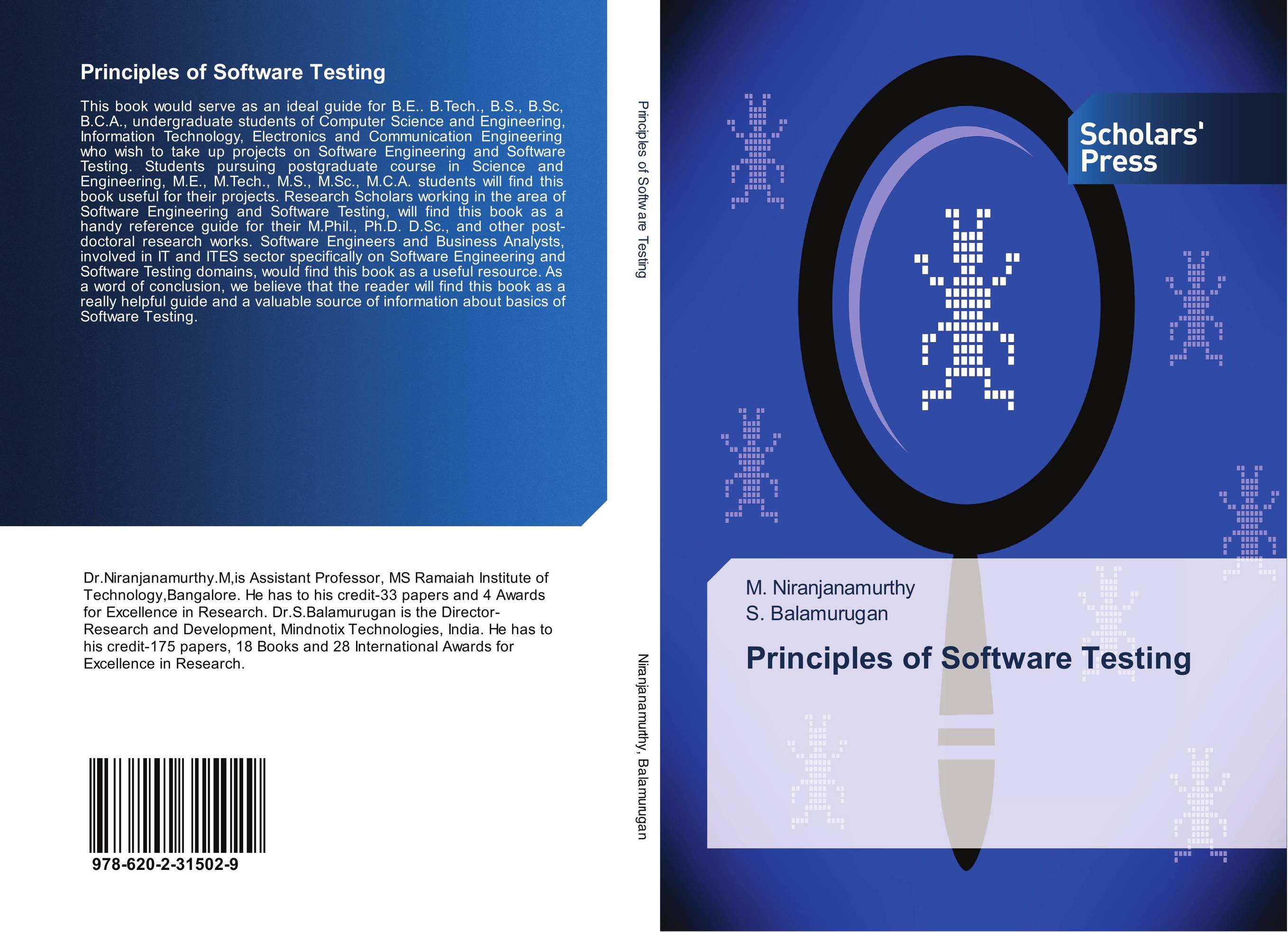 Principles of Software Testing..