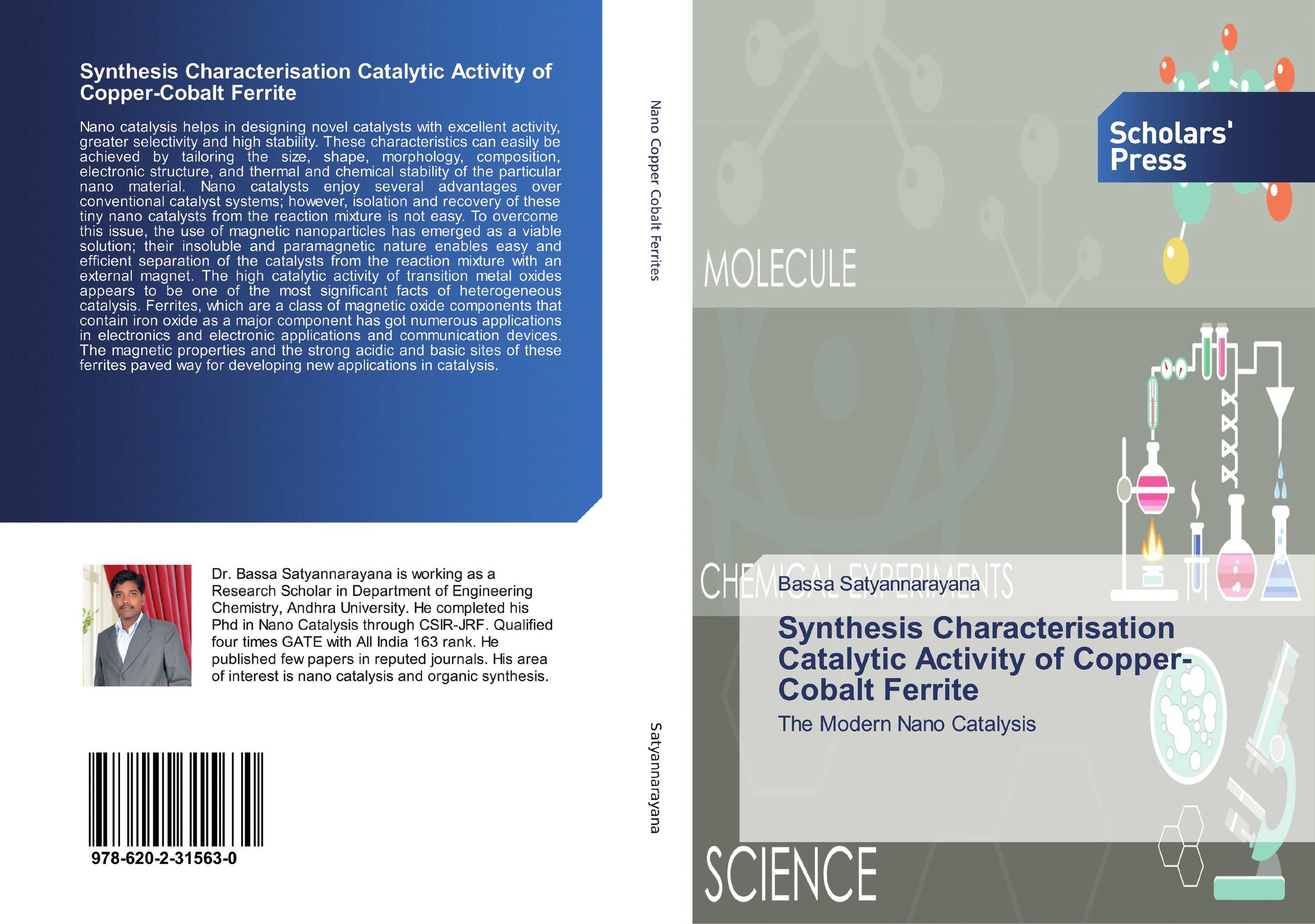 Synthesis Characterisation Catalytic Activity of Copper-Cobalt Ferrite. The Modern Nano Catalysis.