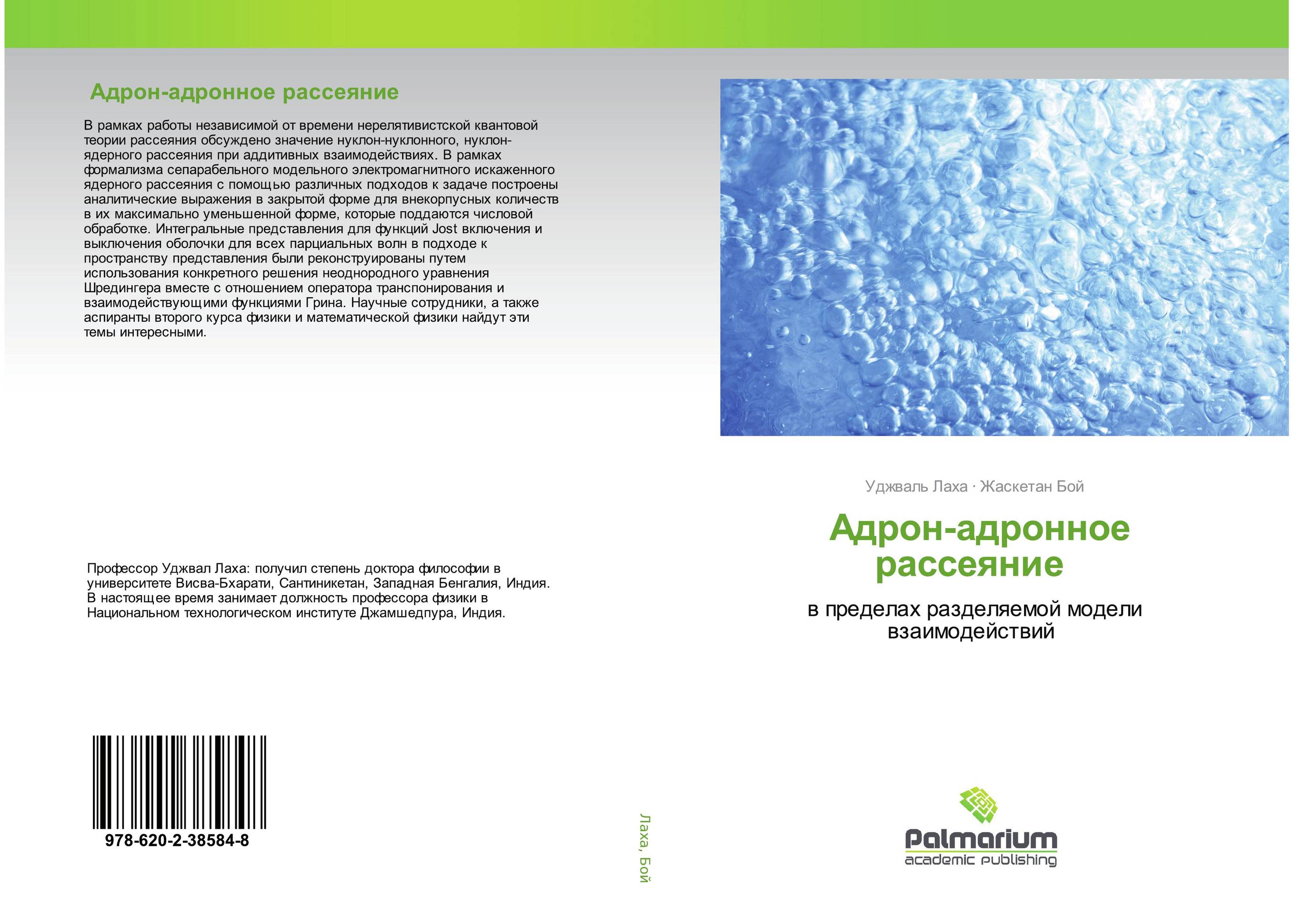 Адрон-адронное рассеяние. В пределах разделяемой модели взаимодействий.
